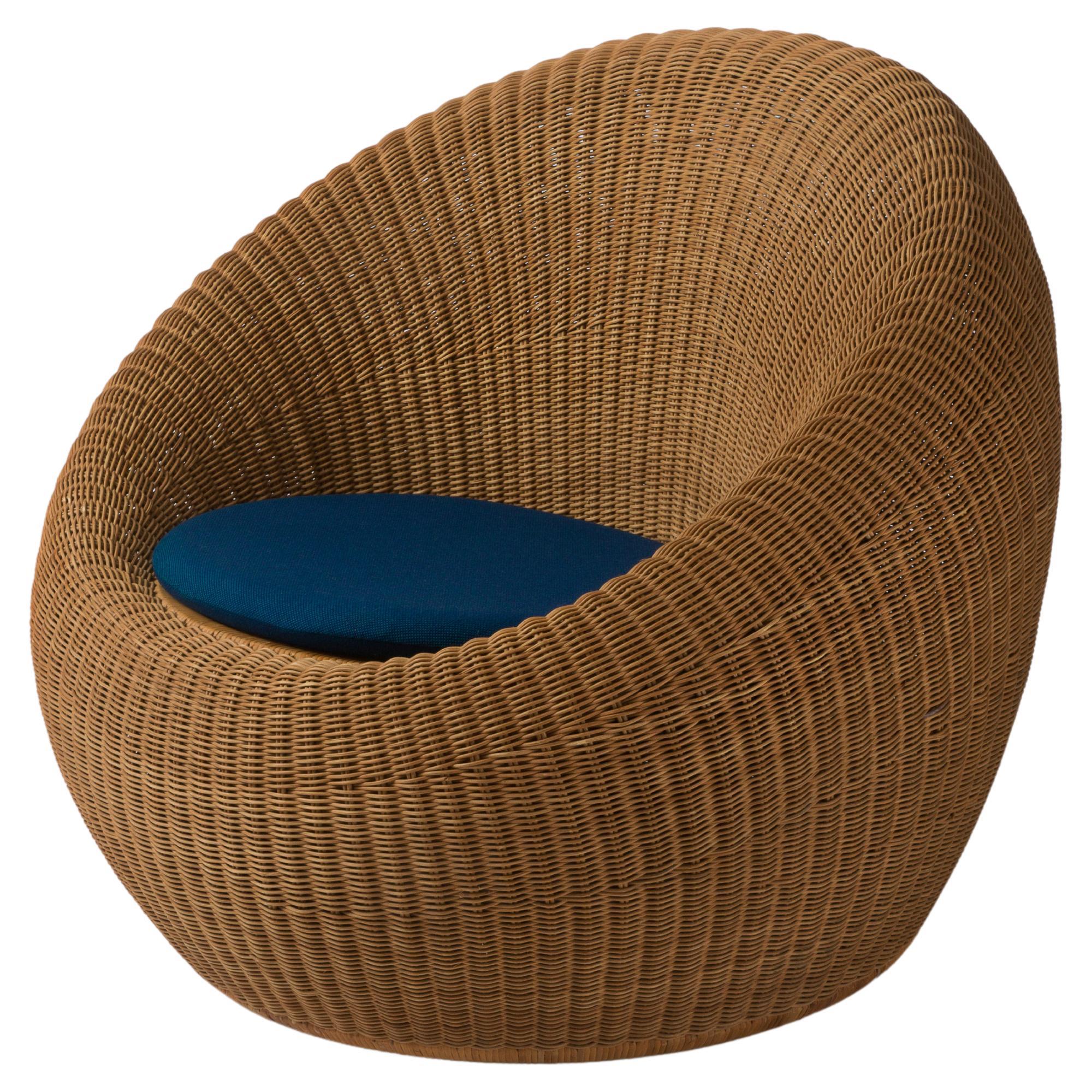 Isamu Kenmochi Easy Chair from the "Rattan Furnitures" Series, circa 1958