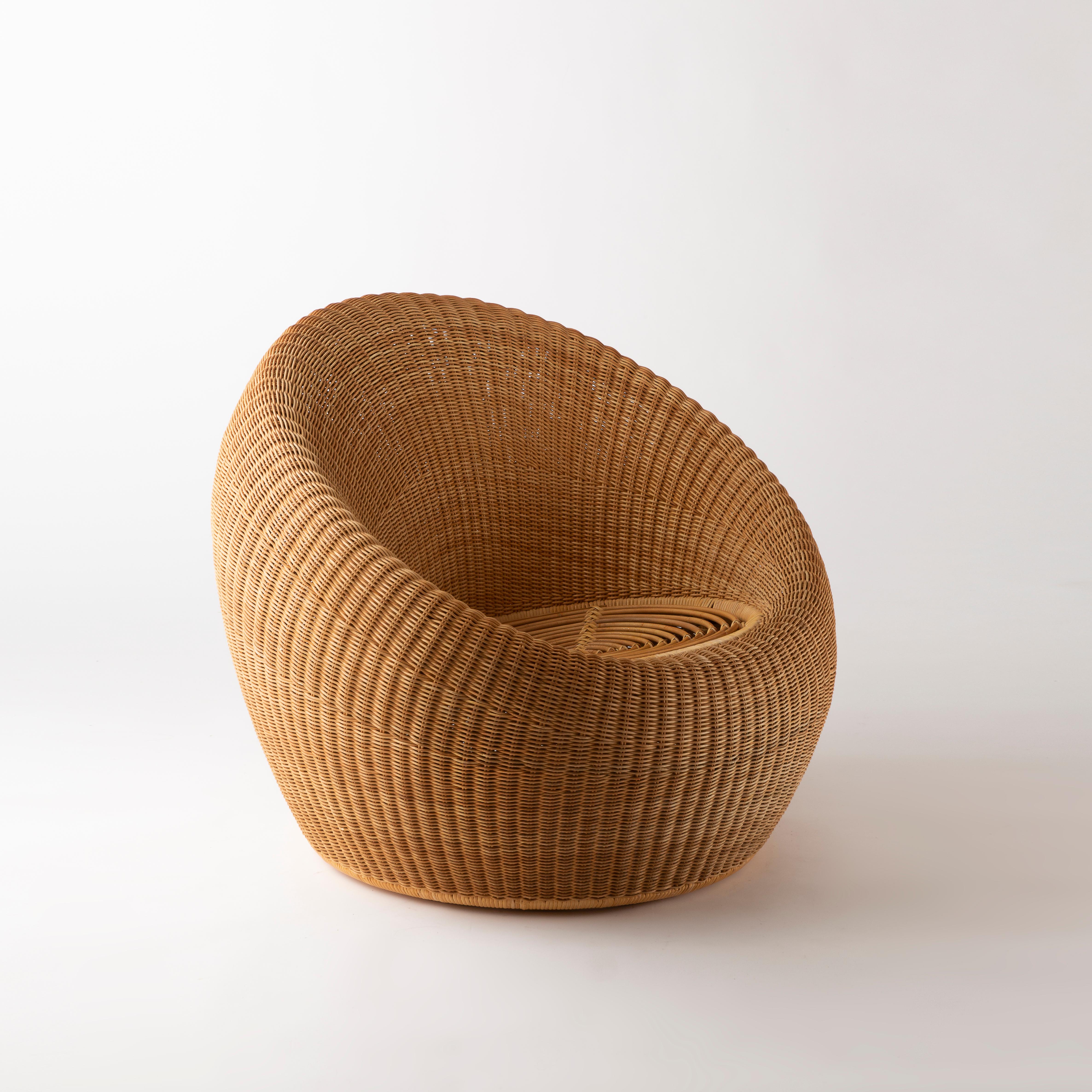 isamu kenmochi rattan chair