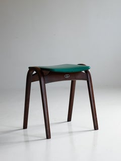 Isamu Kenmochi for Akita Mokko Stacking  Vintage Stool