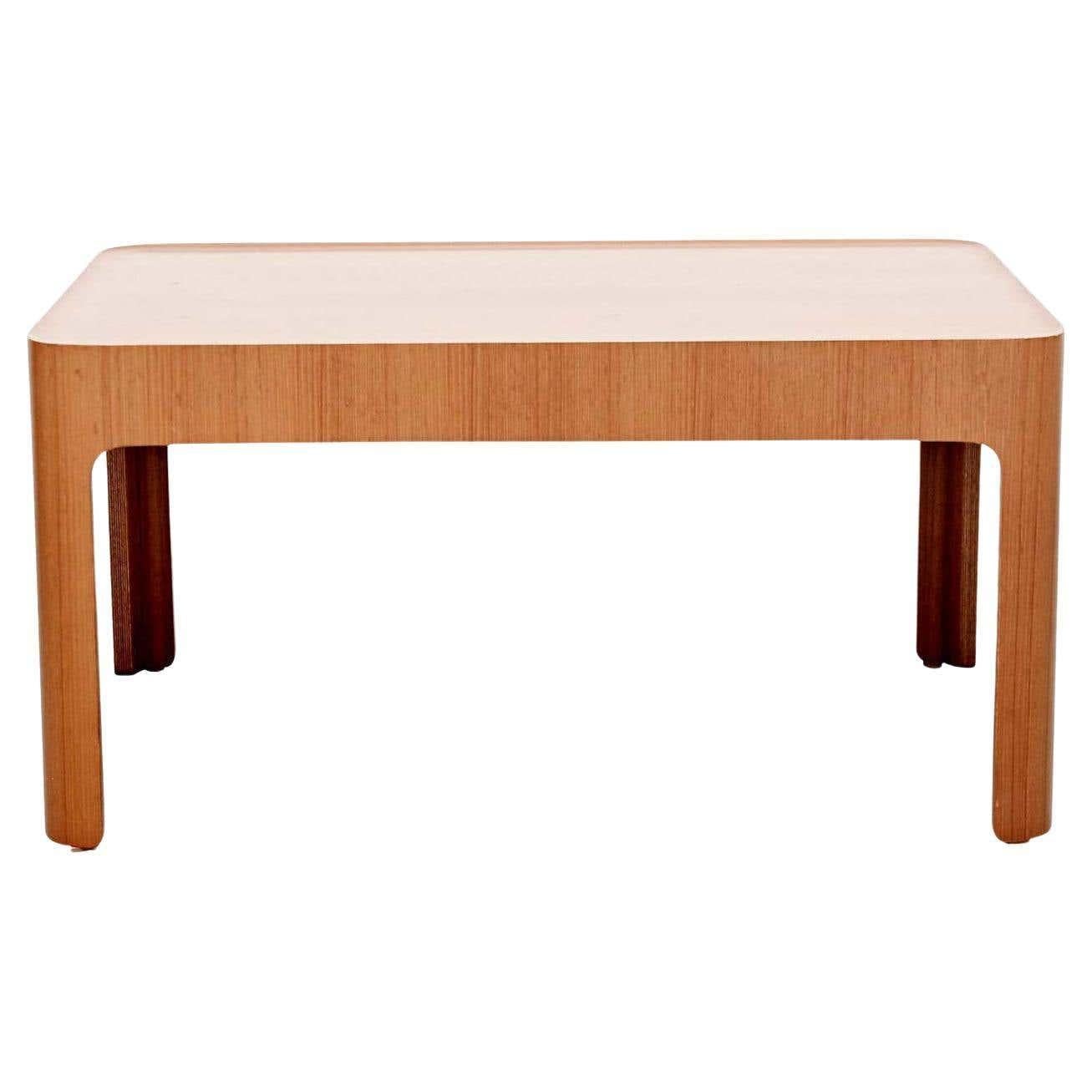 Isamu Kenmochi Mid-Century Modern Wood Coffee Table, Tendo, 1967 For Sale 6