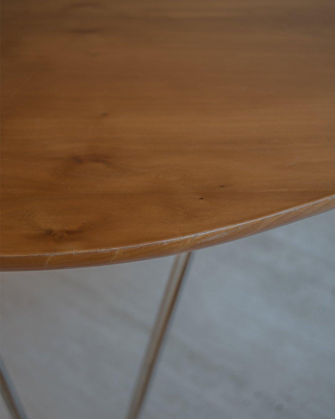 Veneer Isamu Noguchi 1970s Rudder Coffee Table in Birch Model IN-52