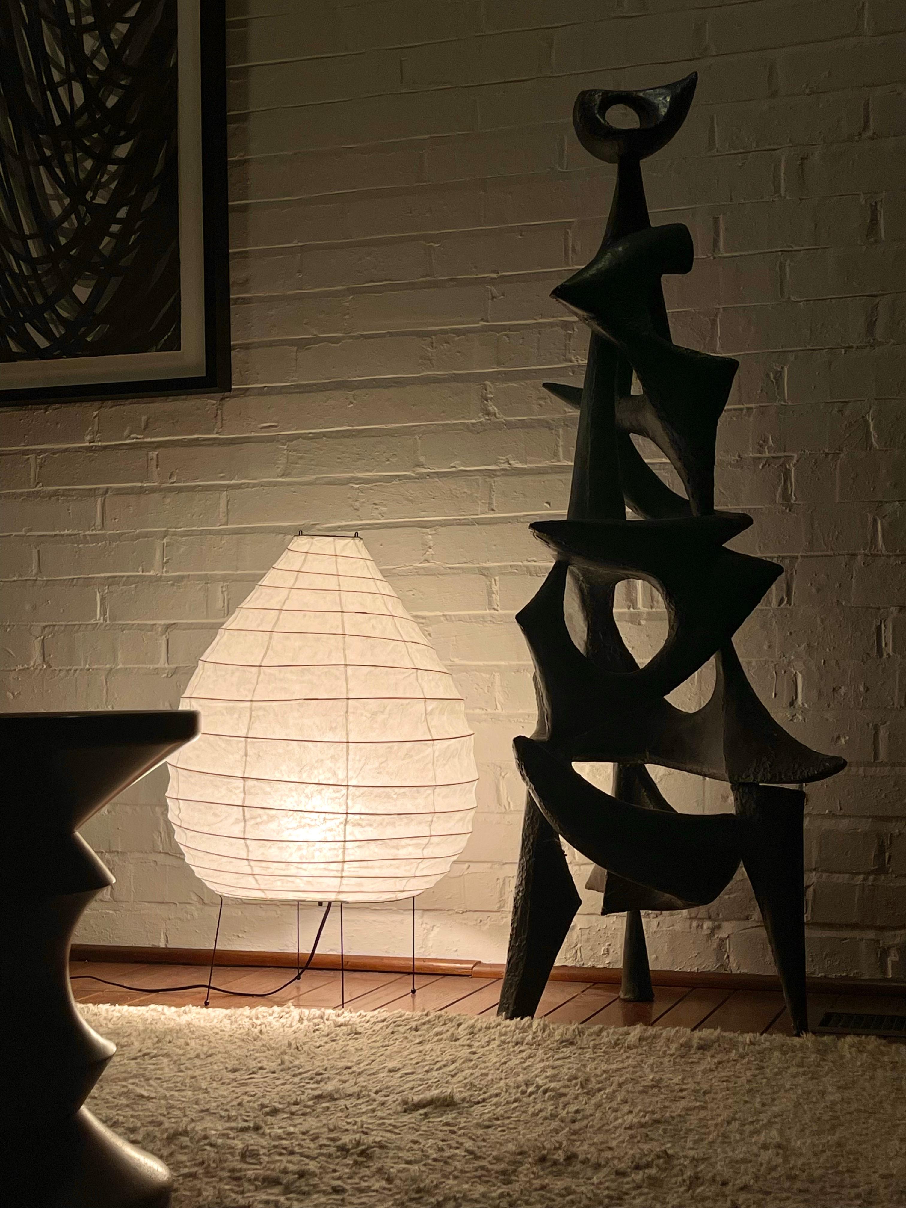 Isamu Noguchi 22N Akari Light Sculpture For Sale 2