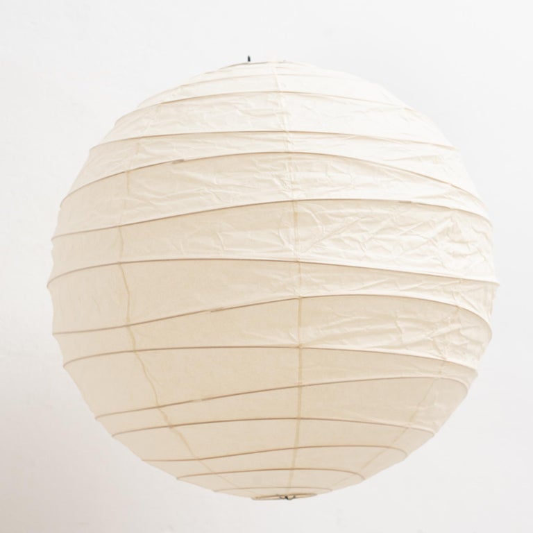 Mid-Century Modern Isamu Noguchi 45D Ceiling Lamp For Sale