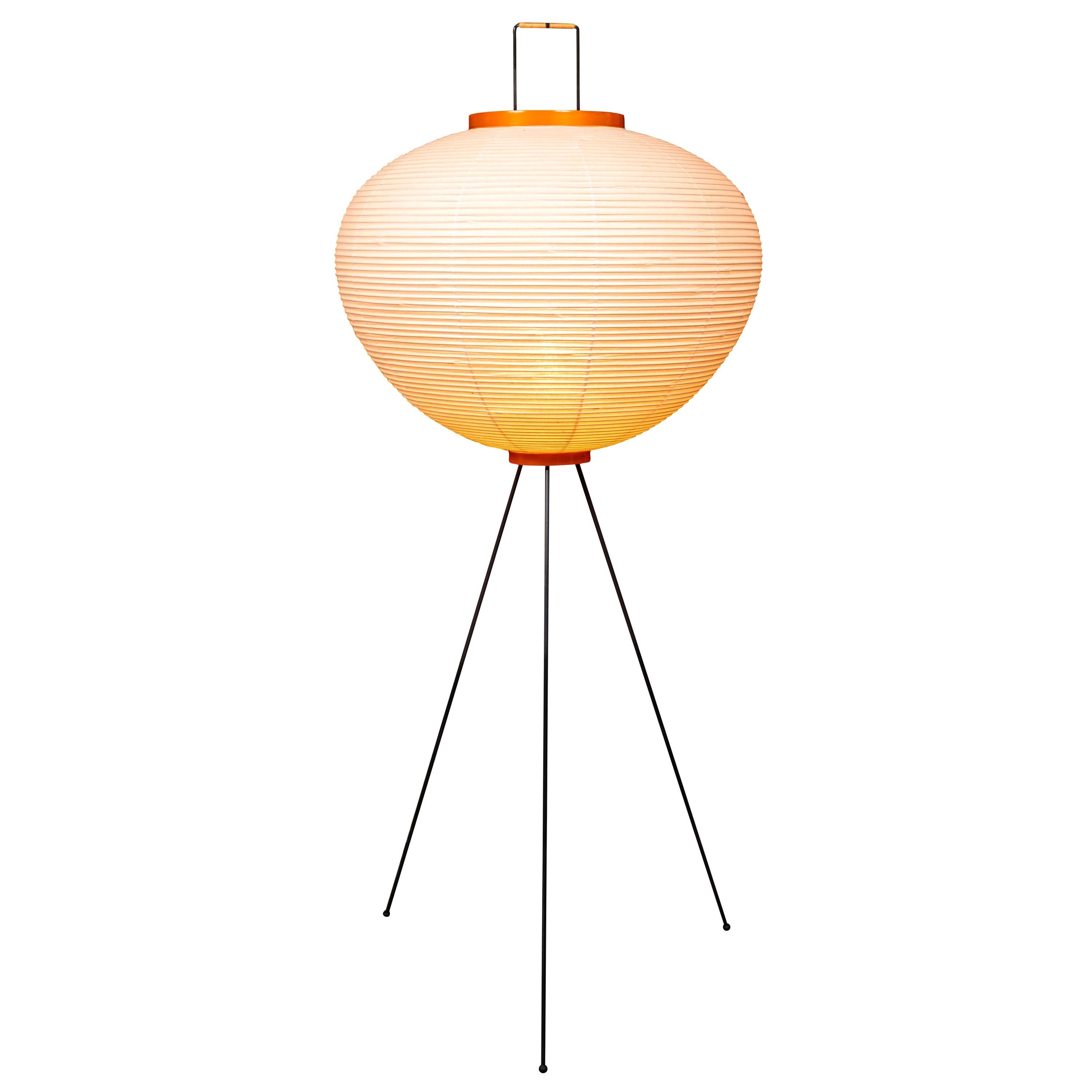 Isamu Noguchi AKARI Lantern 10A Floor Lamps Handcraft Authentic