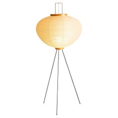 Isamu Noguchi Akari 10A Stehlampe aus Washi-Papier und Bambus von Ozeki