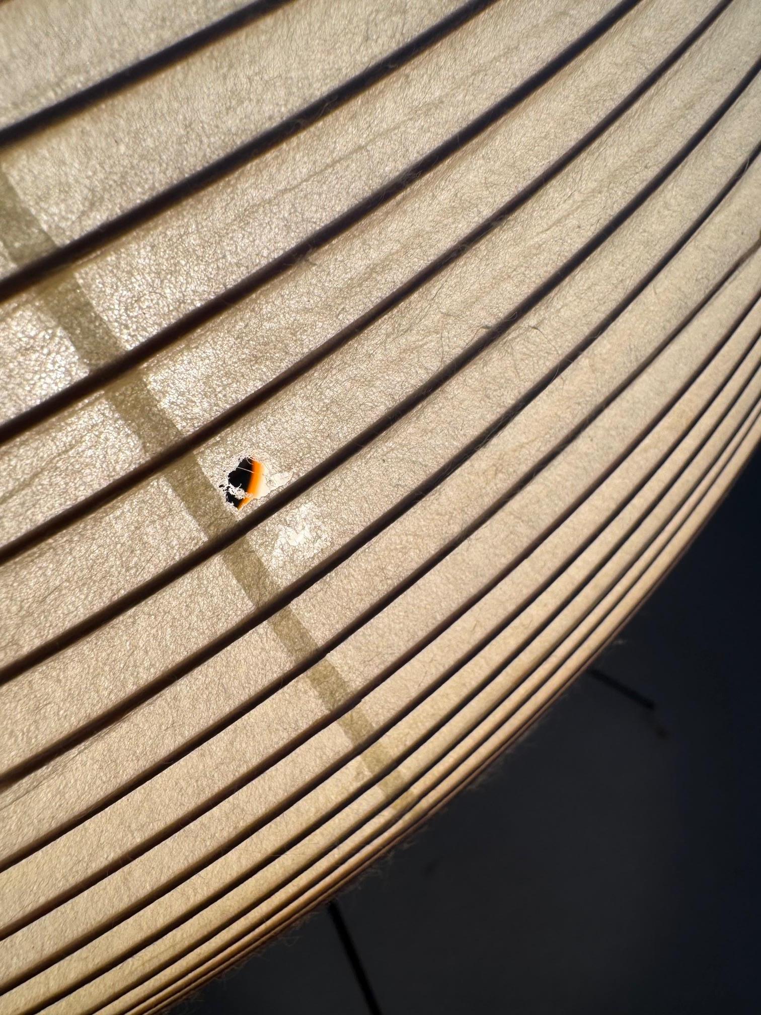 Lámpara de pie de papel Isamu Noguchi Akari 10A en venta 1