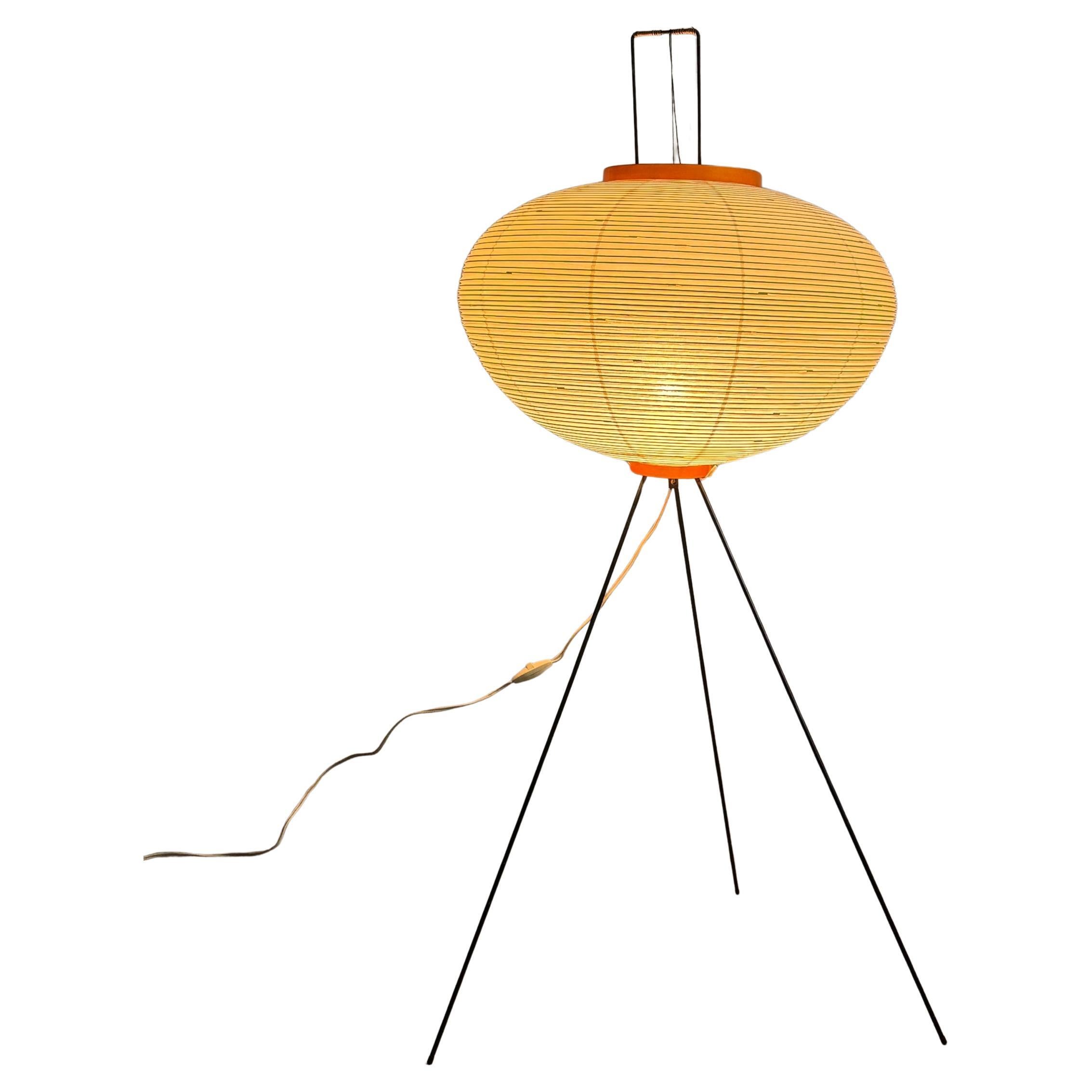 Isamu Noguchi Akari 10A Paper Floor Lamp