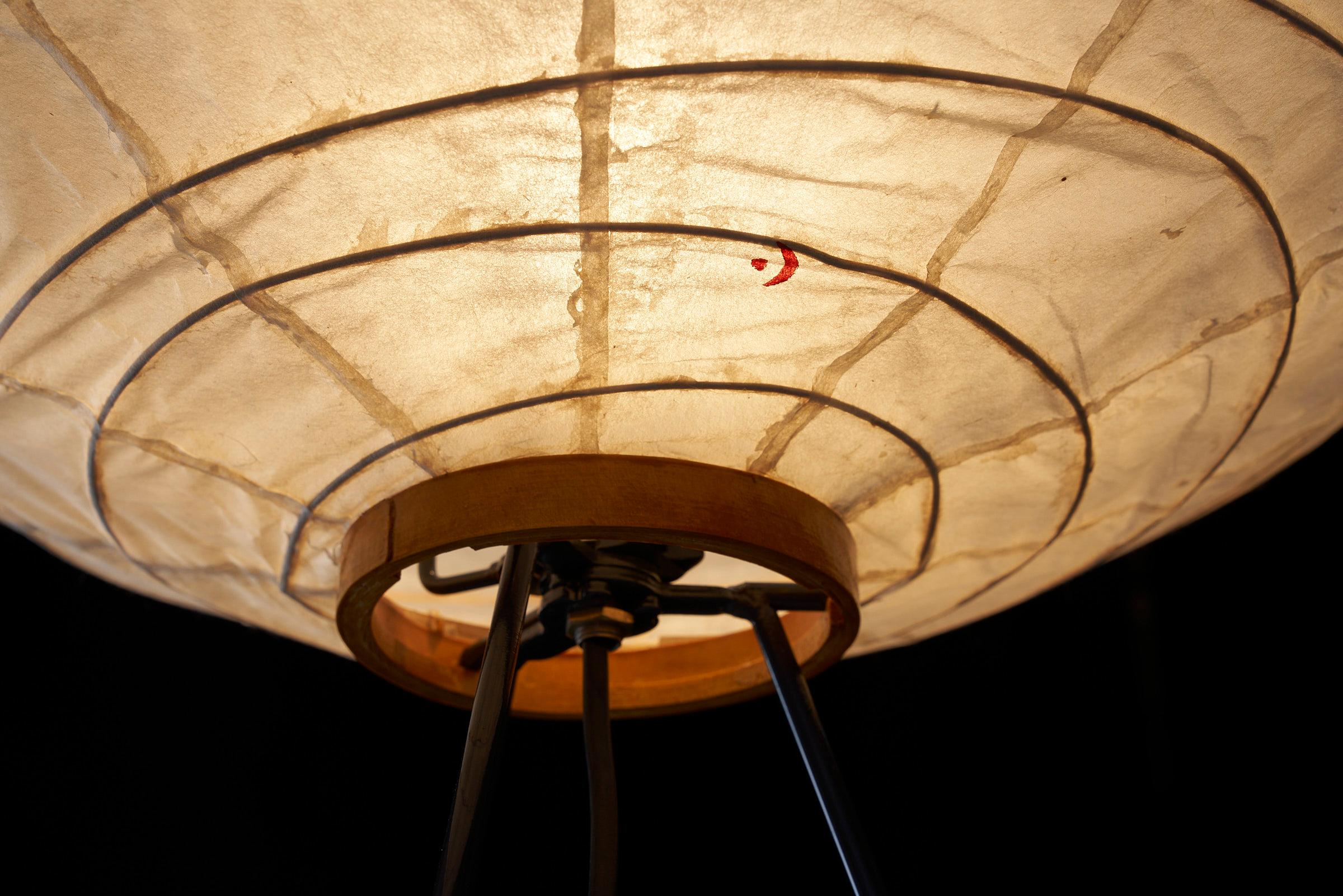 Mid-Century Modern Rare Akari 10DA d'Isamu Noguchi pour Ozeki 1951, 1ère édition en vente