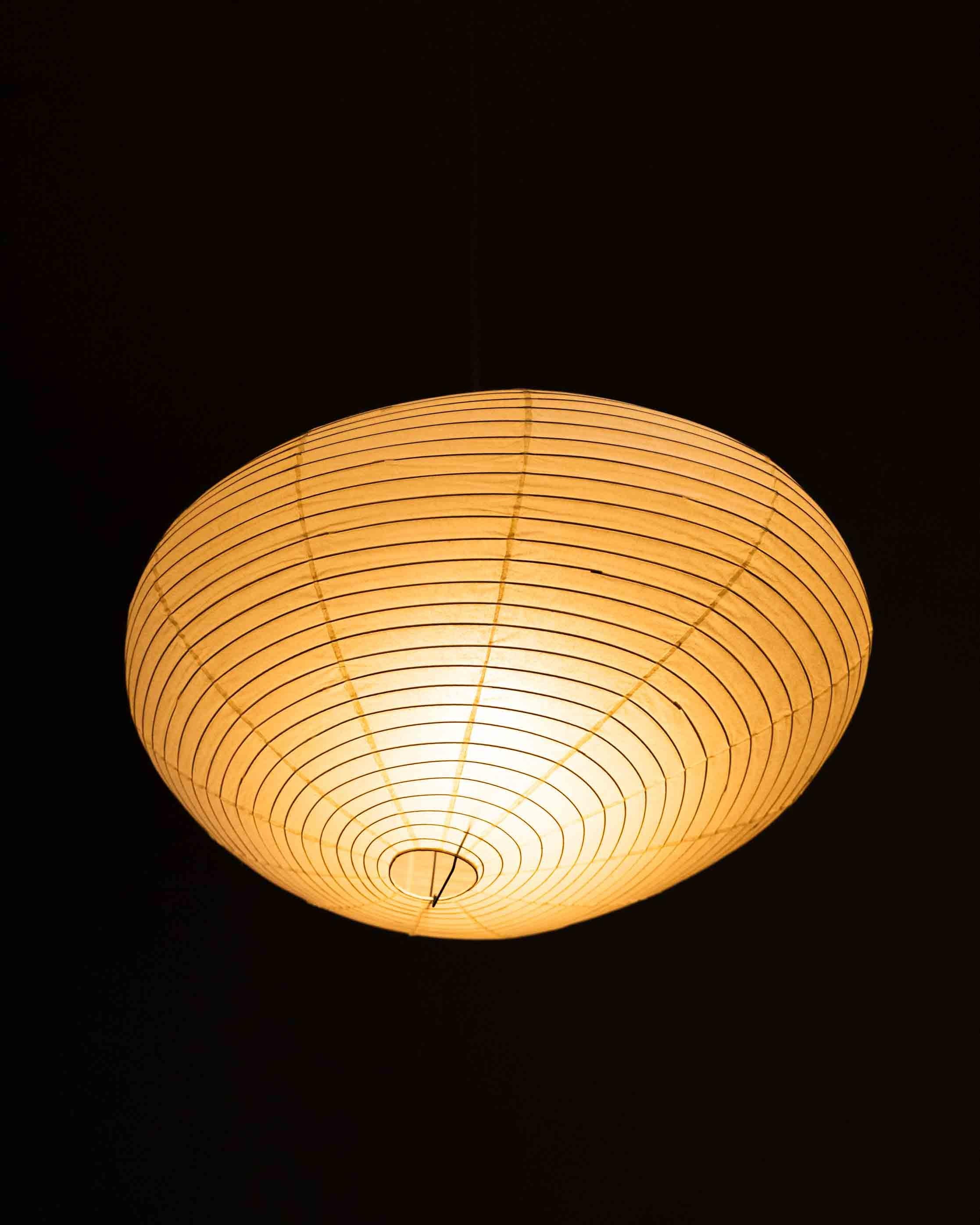 Mid-20th Century Isamu Noguchi Akari 16A Light Sculpture For Sale