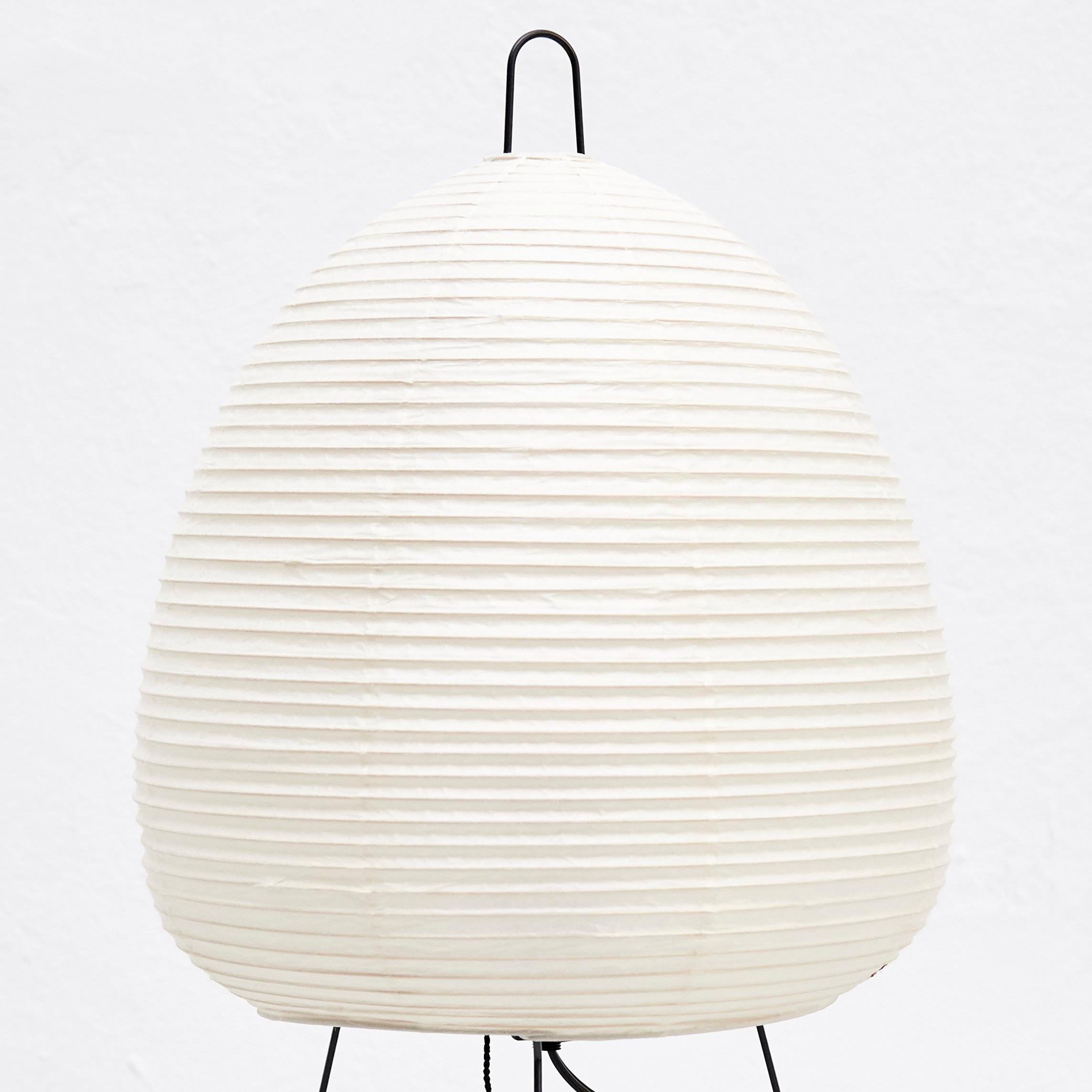 Plastic Isamu Noguchi Mid Century Modern Akari 1A table Lamp