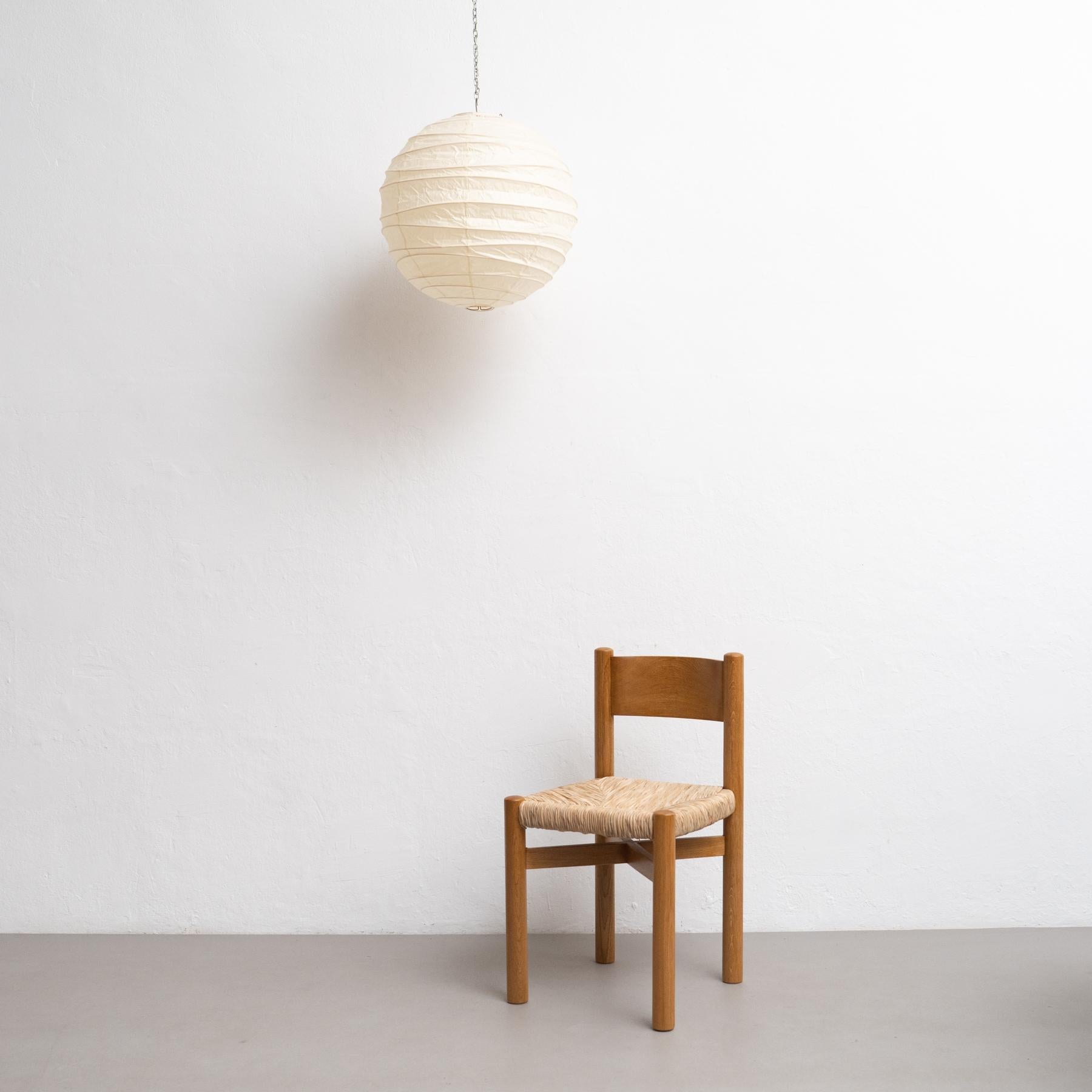 Isamu Noguchi Akari 45D Pendant Lamp: Timeless Japanese Elegance For Sale 5