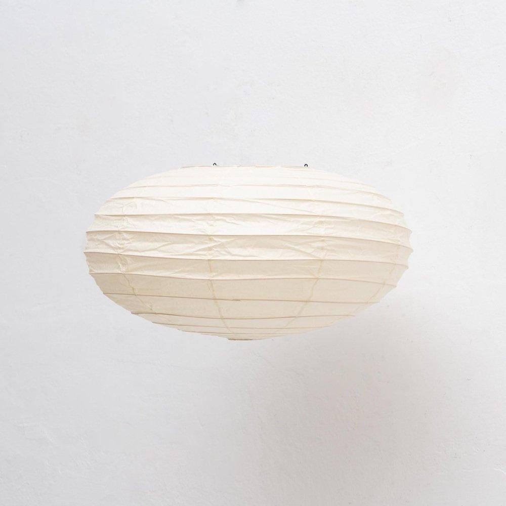 Plafonnier Isamu Noguchi Akari 50EN Modèle Bon état - En vente à Barcelona, Barcelona