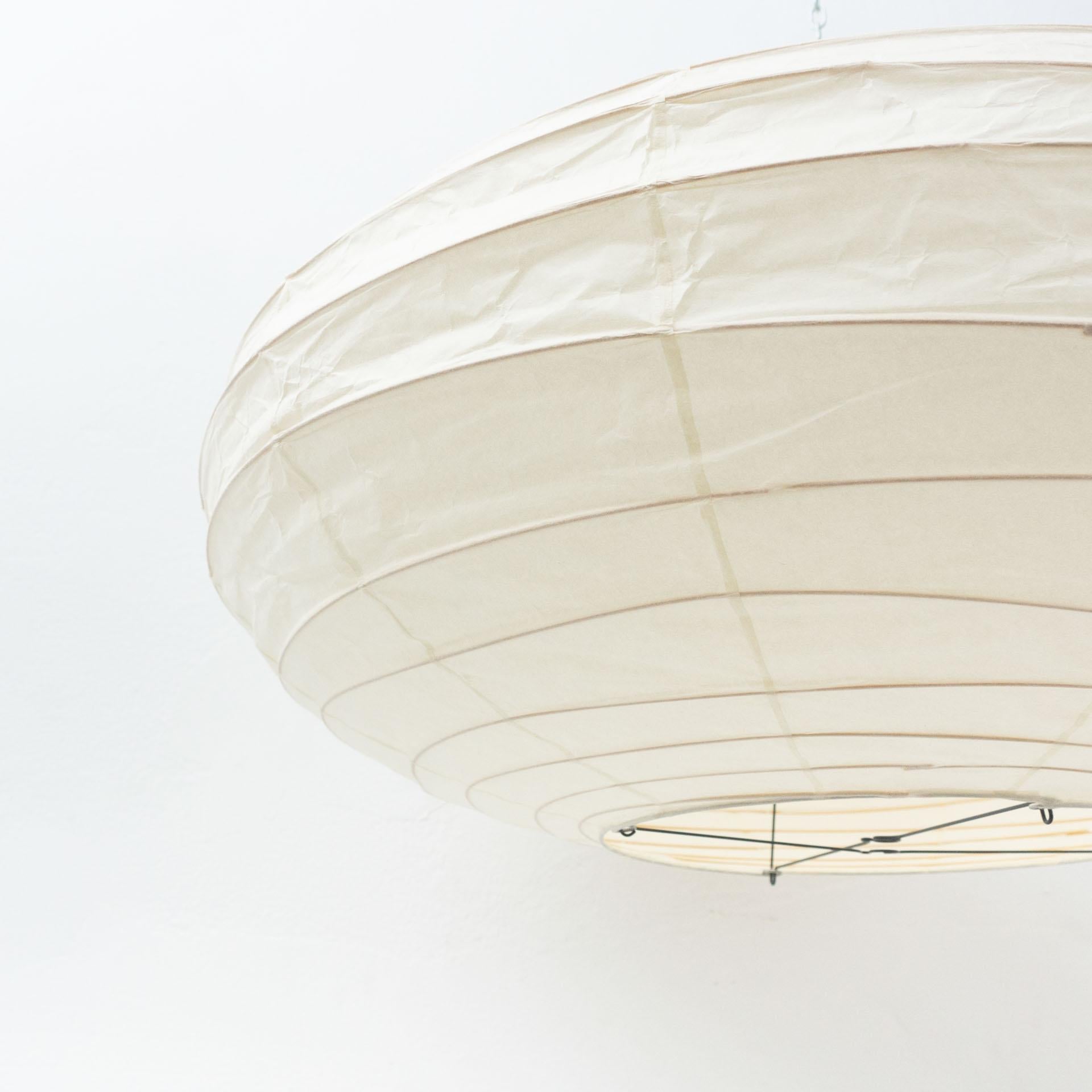 Mid-Century Modern Isamu Noguchi Akari Ceiling Lamp 70EN Model