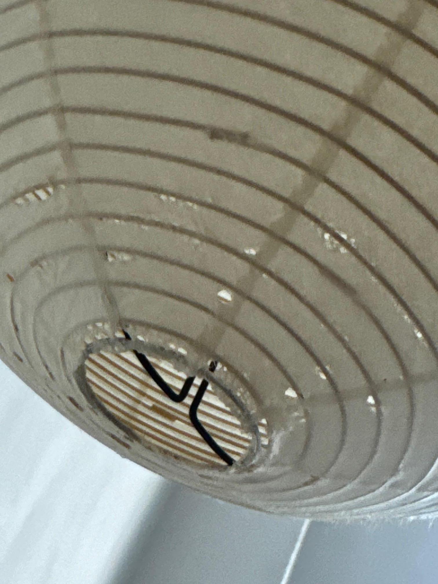 Isamu Noguchi Lampe de plafond Akari Model No 30A Akari en vente 3