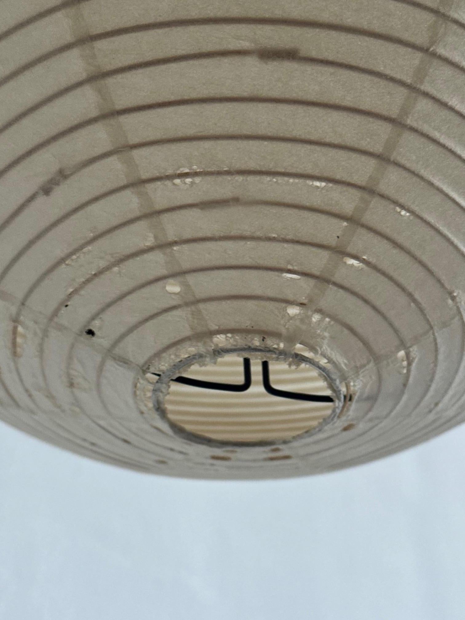 Isamu Noguchi Lampe de plafond Akari Model No 30A Akari en vente 2