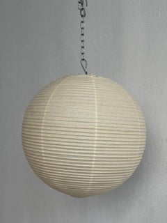 Isamu Noguchi Akari Ceiling Lamp Model 30A, Bamboo & Paper, Japan