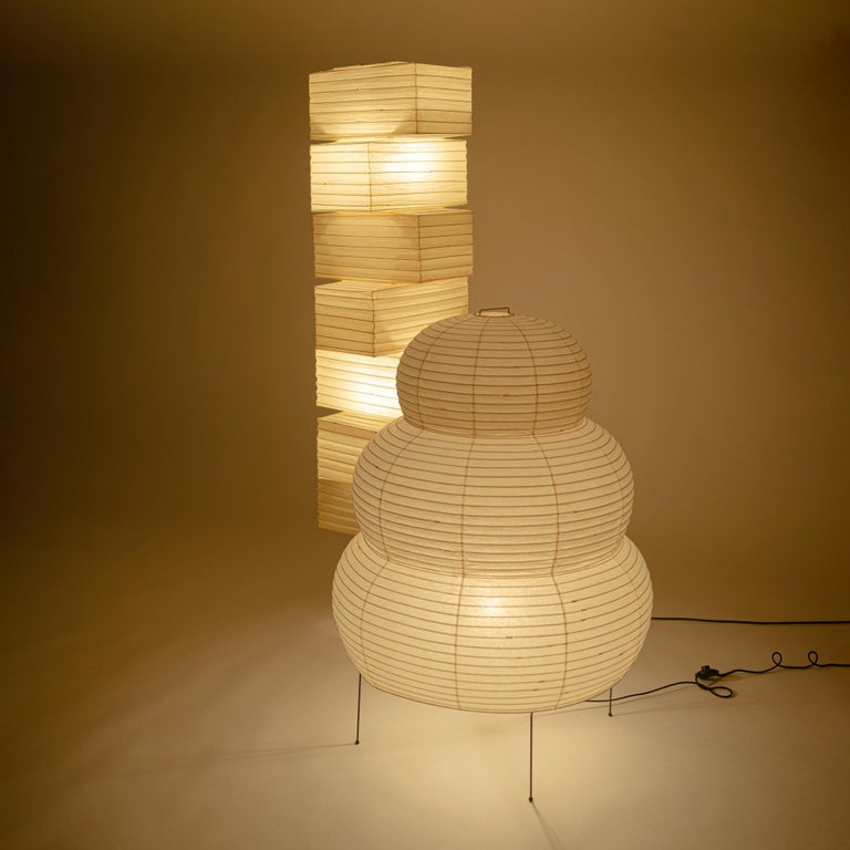 Isamu Noguchi Akari Floor Lamp 25N at 1stDibs