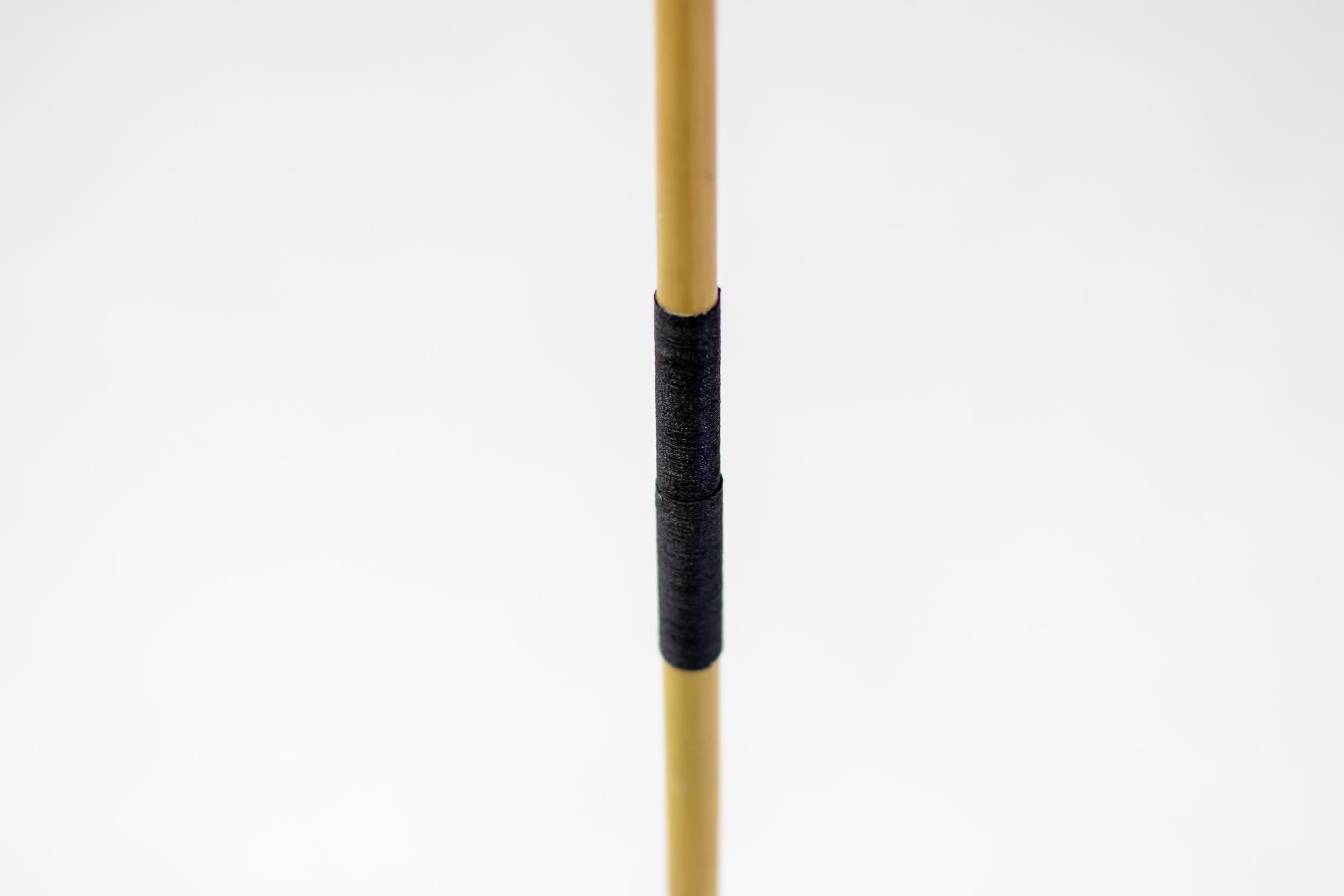 Isamu Noguchi Akari: Stehlampe BB3-33S (Bambus) im Angebot