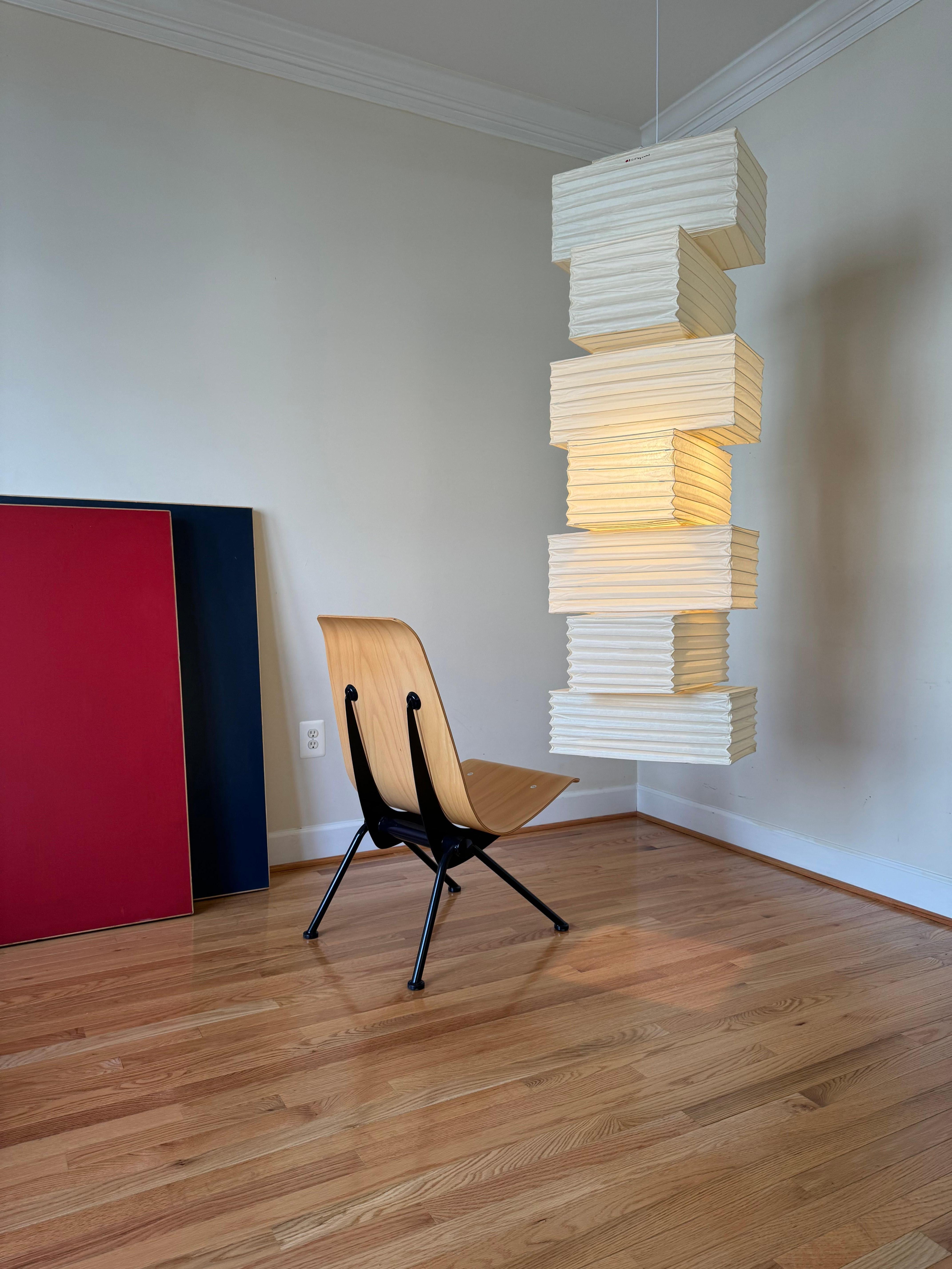Sculpture lumineuse Isamu Noguchi Akari, Modèle 36N en vente 7
