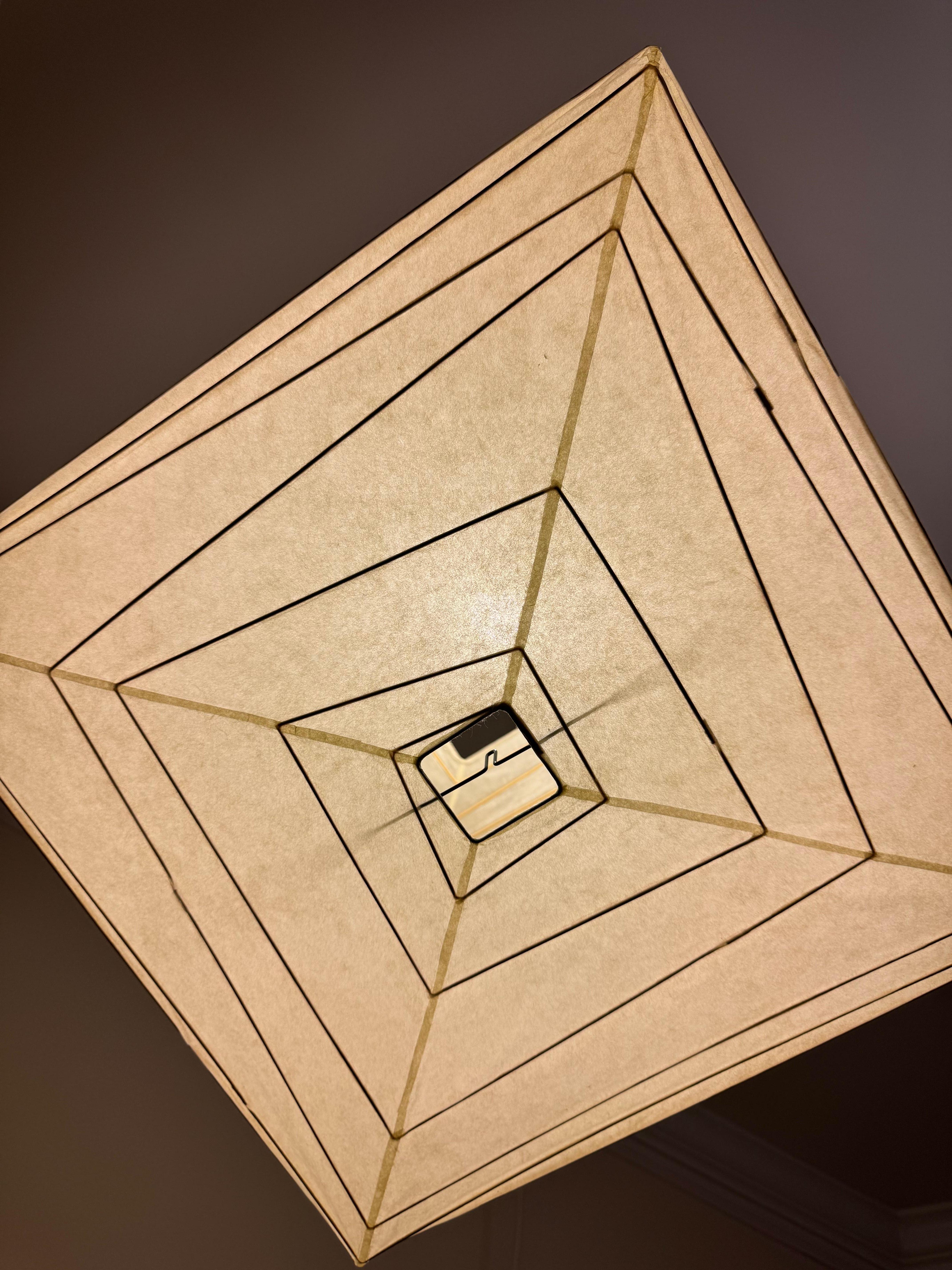 Isamu Noguchi Akari Light Sculpture, Model 45X Ceiling Lamp in vendita 4