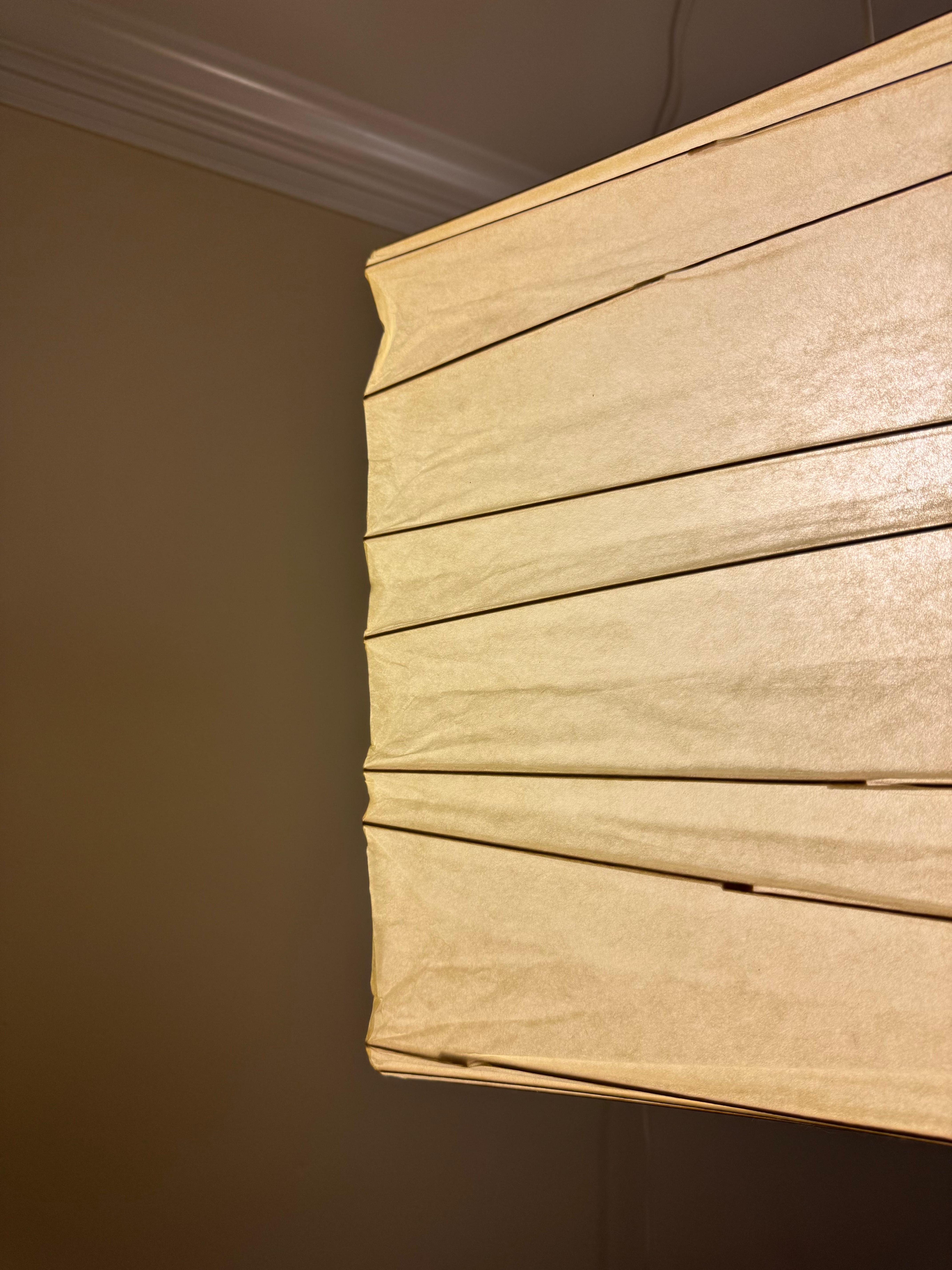 Isamu Noguchi Akari Light Sculpture, Model 45X Ceiling Lamp in vendita 3