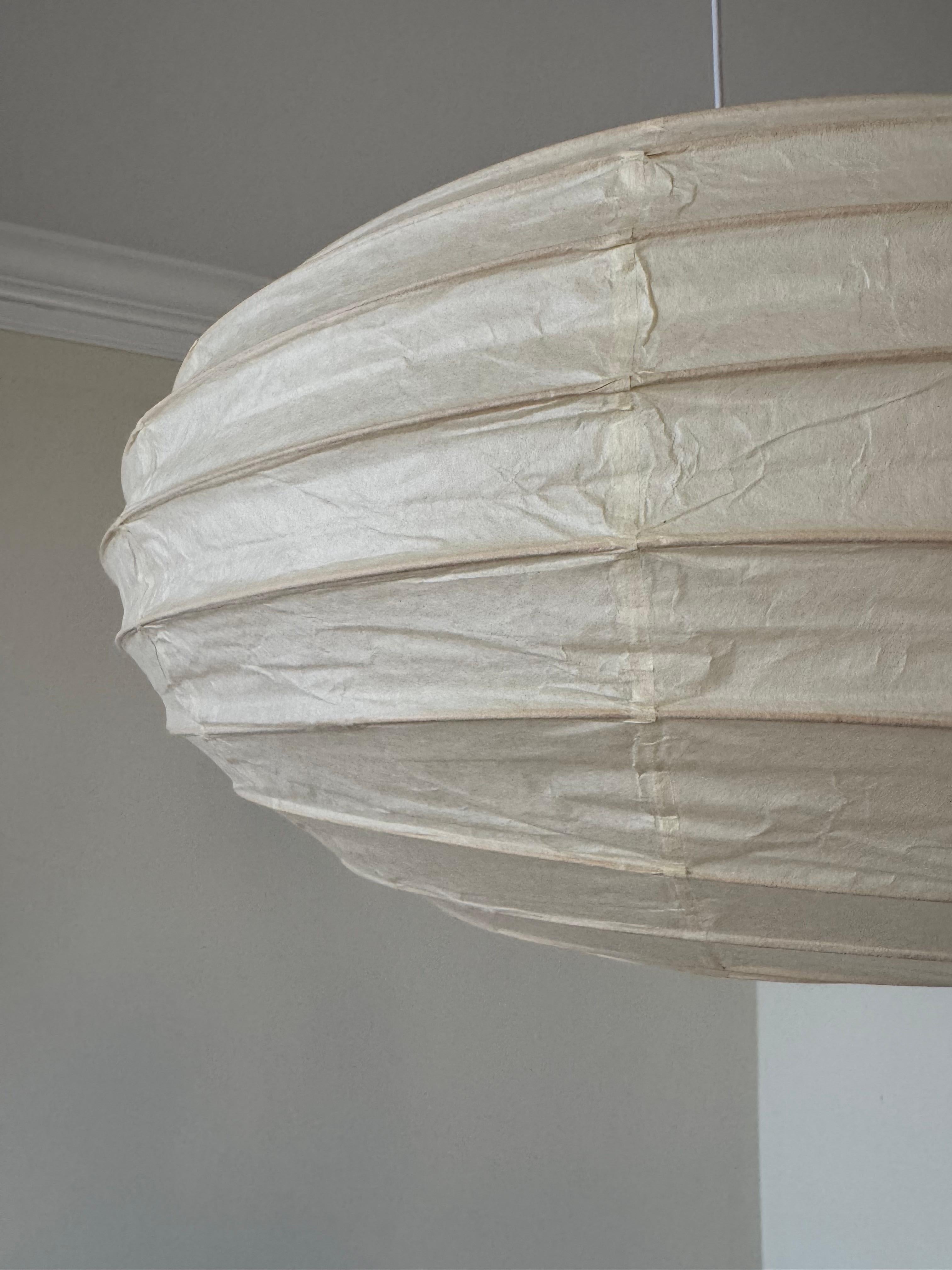 Isamu Noguchi Akari Light Sculpture, Lampada da soffitto modello 50EN 7