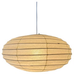 Isamu Noguchi Akari Light Sculpture, Model 50EN Ceiling Lamp
