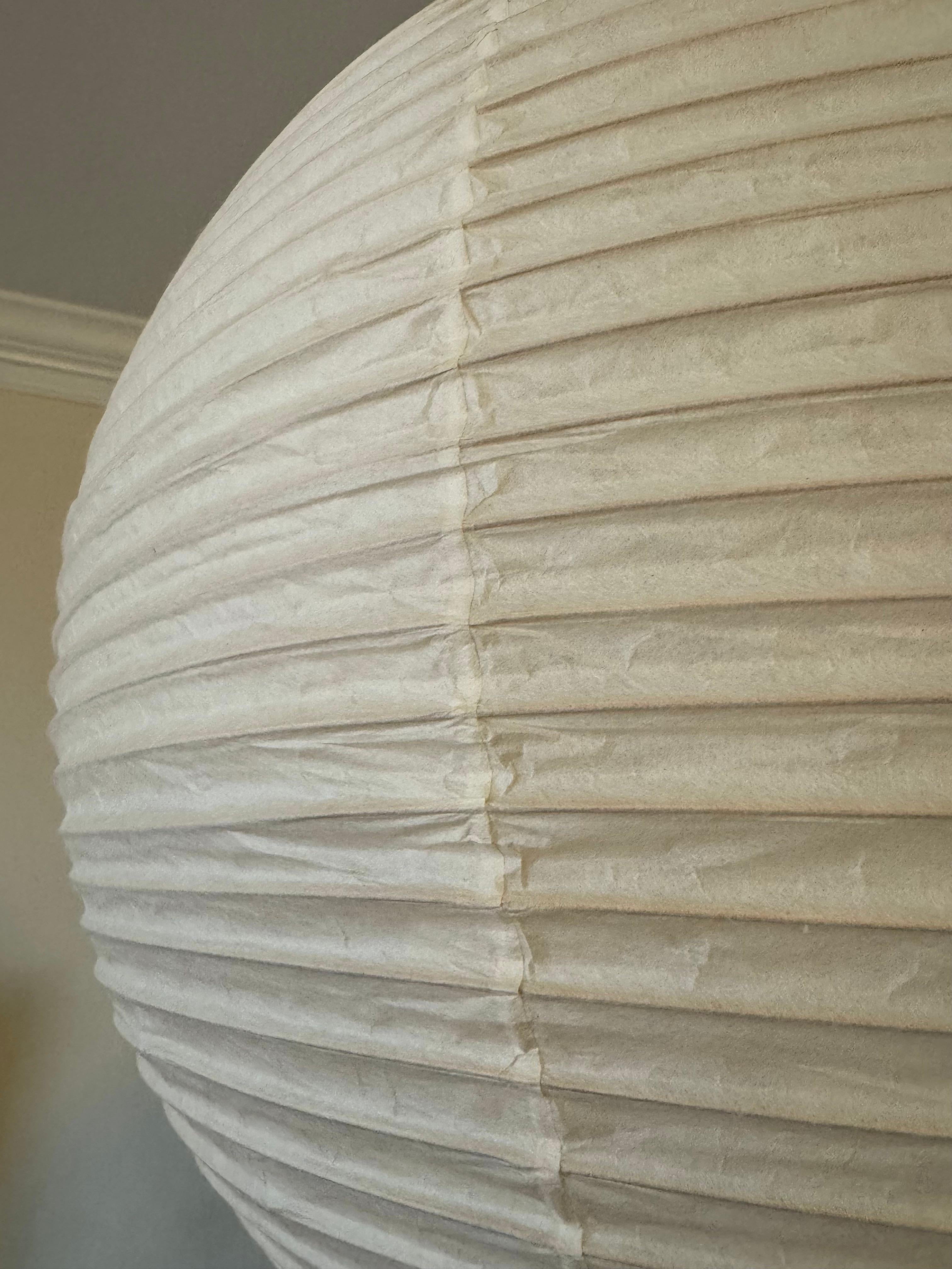 Sculpture lumineuse Isamu Noguchi Akari, Modèle 55A en vente 3