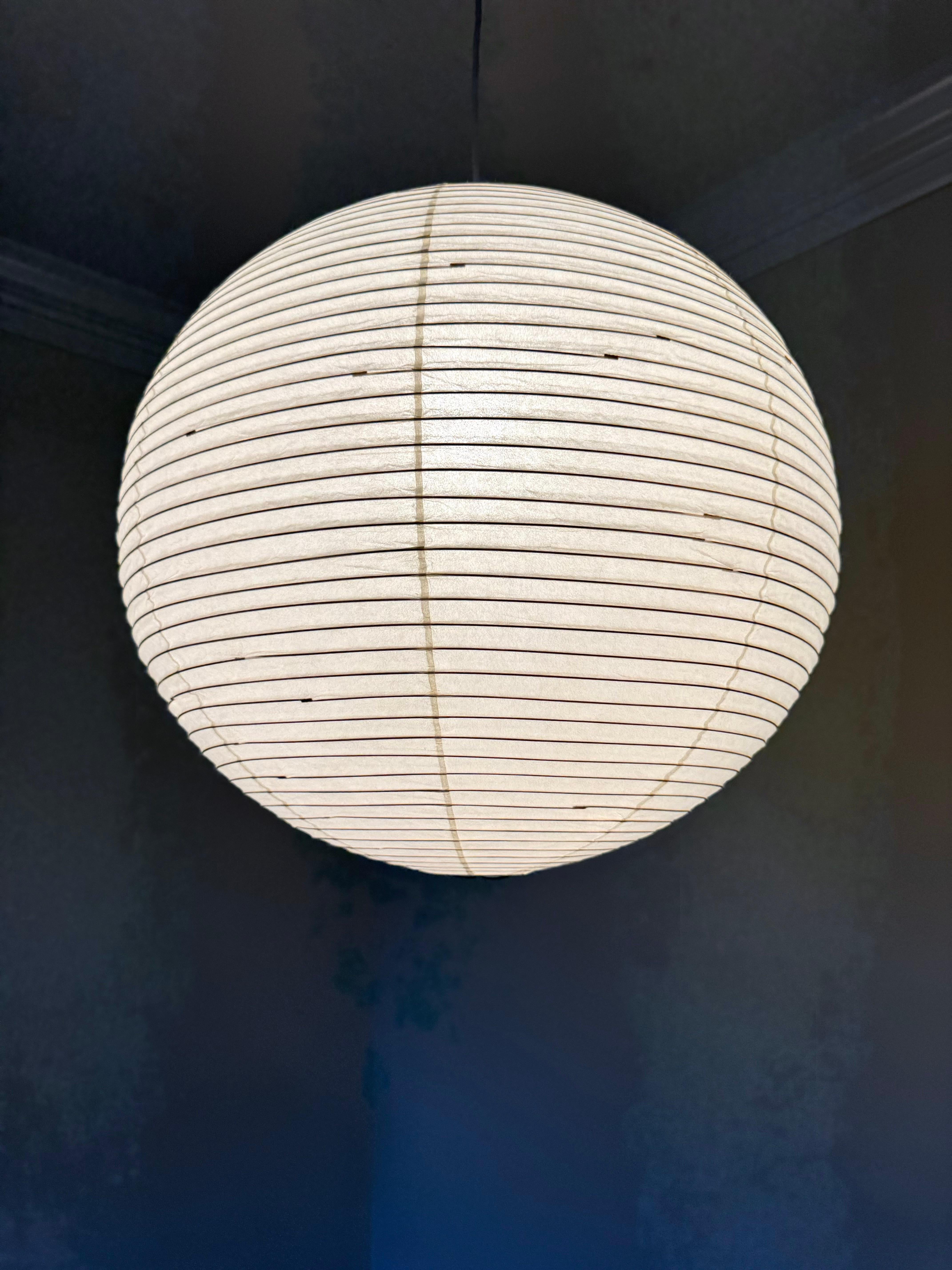 Sculpture lumineuse Isamu Noguchi Akari, Modèle 55A en vente 1