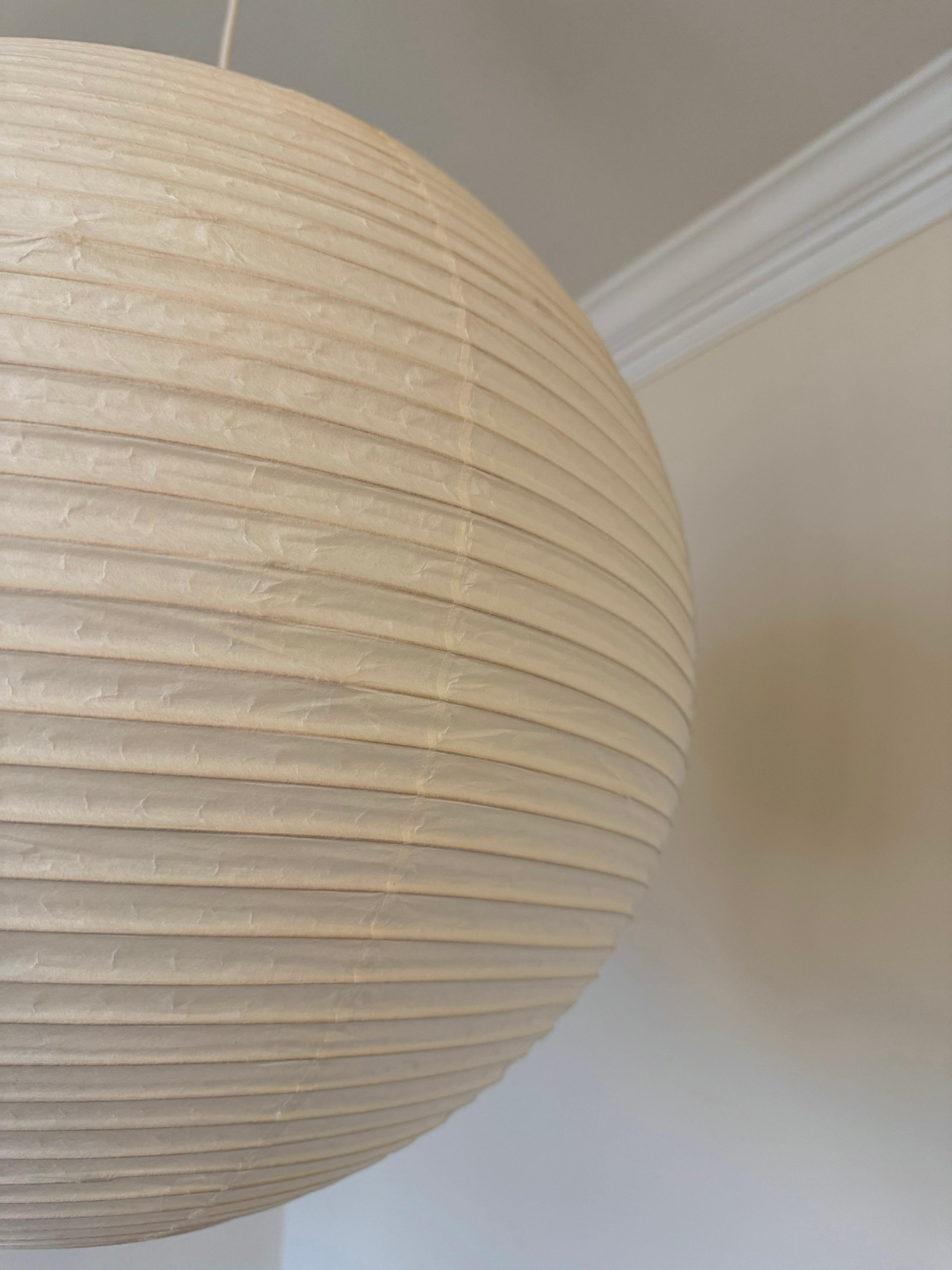 Sculpture lumineuse Isamu Noguchi Akari, Modèle 55A en vente 2