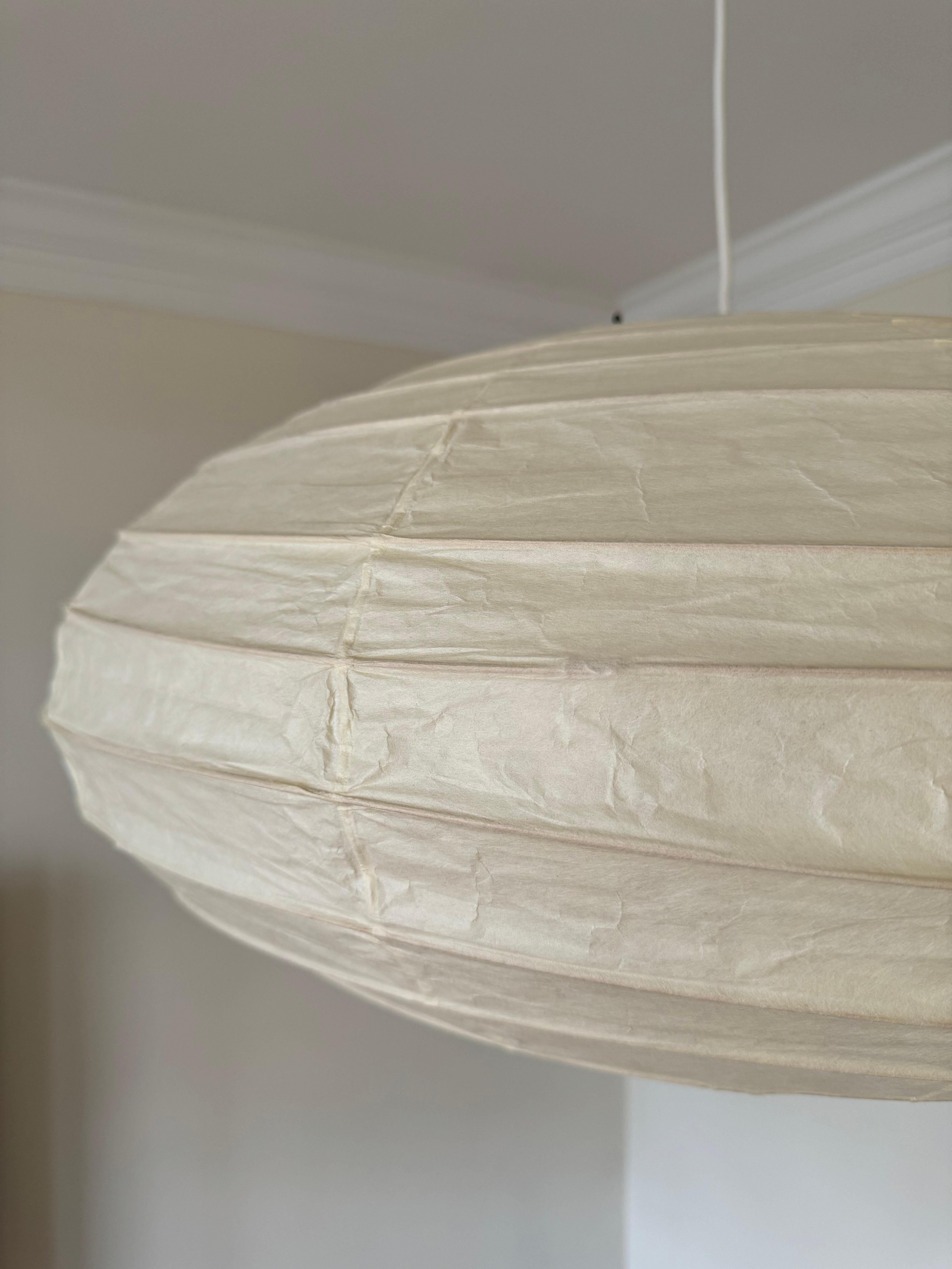 Isamu Noguchi Akari Light Sculpture, Model 70EN Ceiling Lamp 4