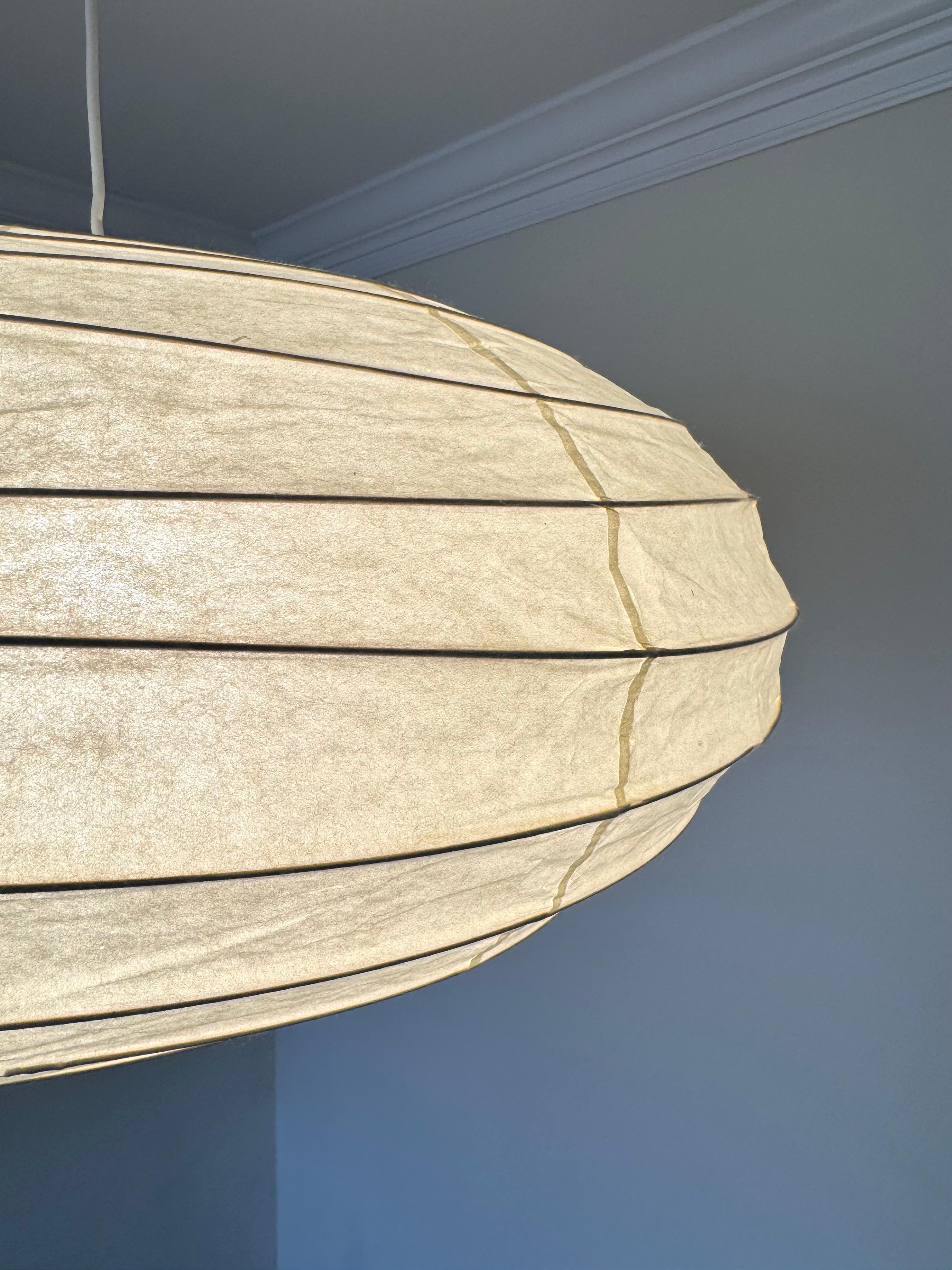Japonais Sculpture lumineuse Isamu Noguchi Akari, Modèle 70EN