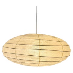 Isamu Noguchi Akari Light Sculpture, Model 70EN Ceiling Lamp