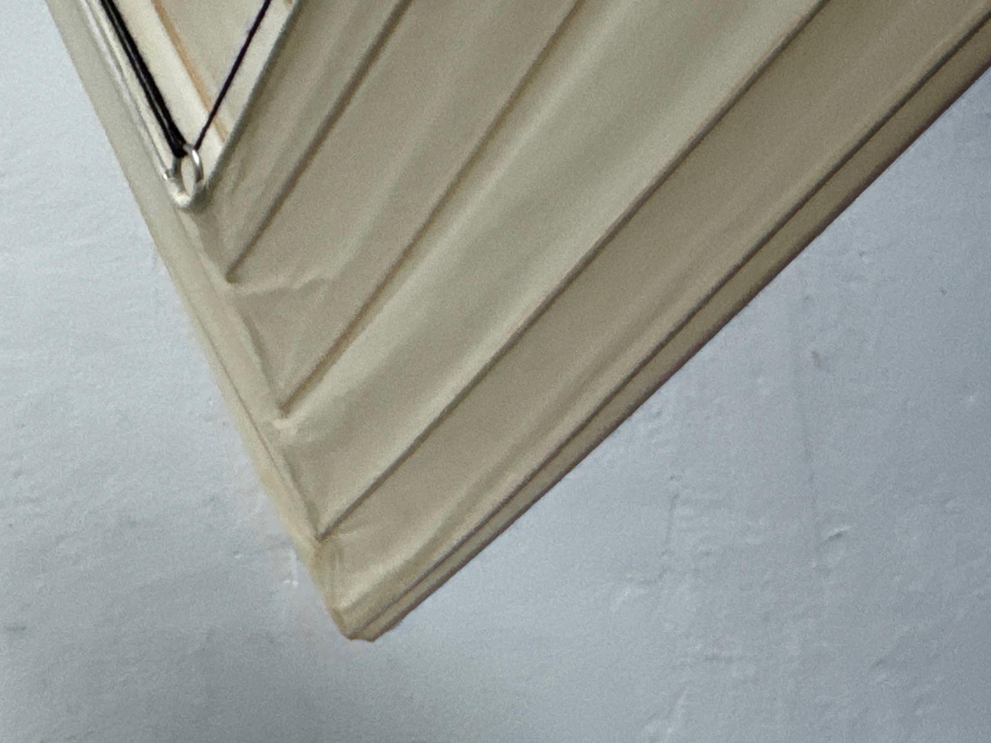 Mid-Century Modern Isamu Noguchi Akari Paper Ceiling Lamp For Sale