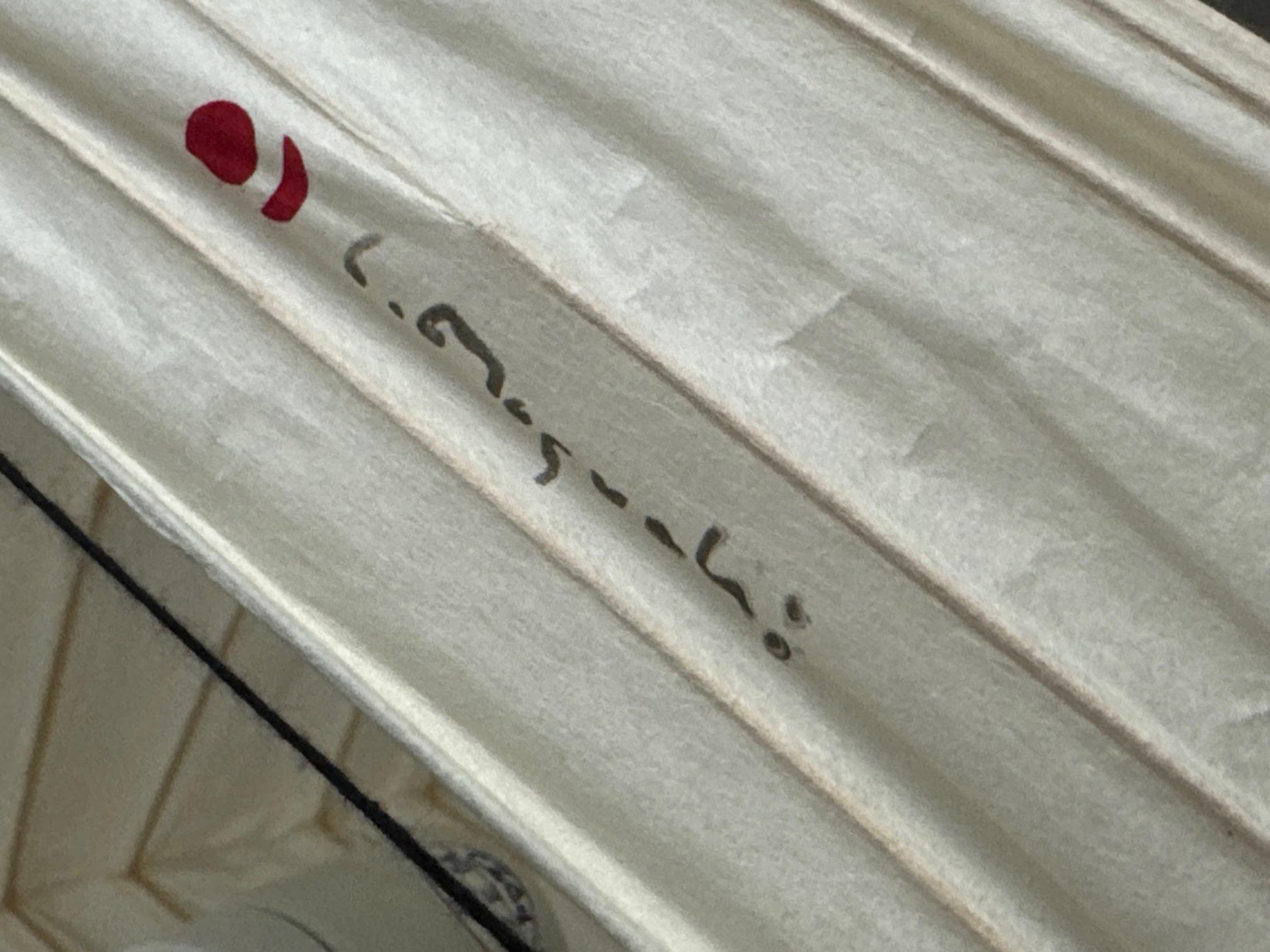 Japanese Isamu Noguchi Akari Paper Ceiling Lamp For Sale