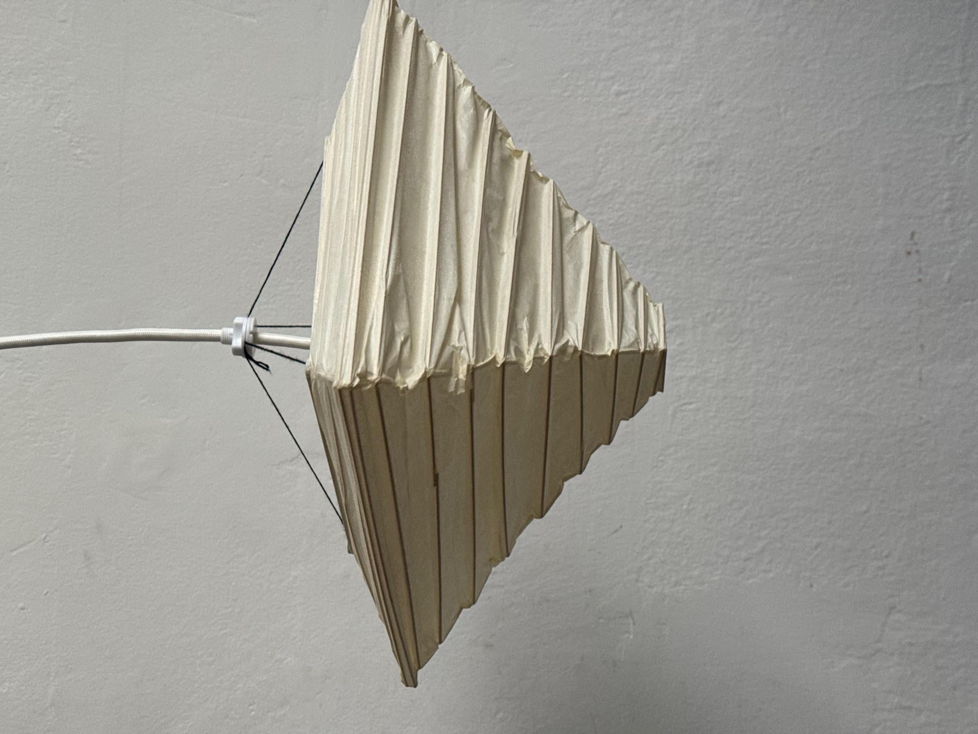 Isamu Noguchi Akari Paper Ceiling Lamp In Good Condition For Sale In Barcelona, Barcelona