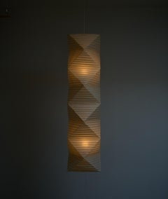 Isamu Noguchi Akari Pendelleuchte für Papier 35N