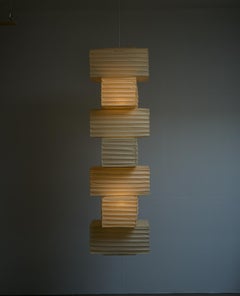 Isamu Noguchi Akari Pendelleuchte für Papier 36N
