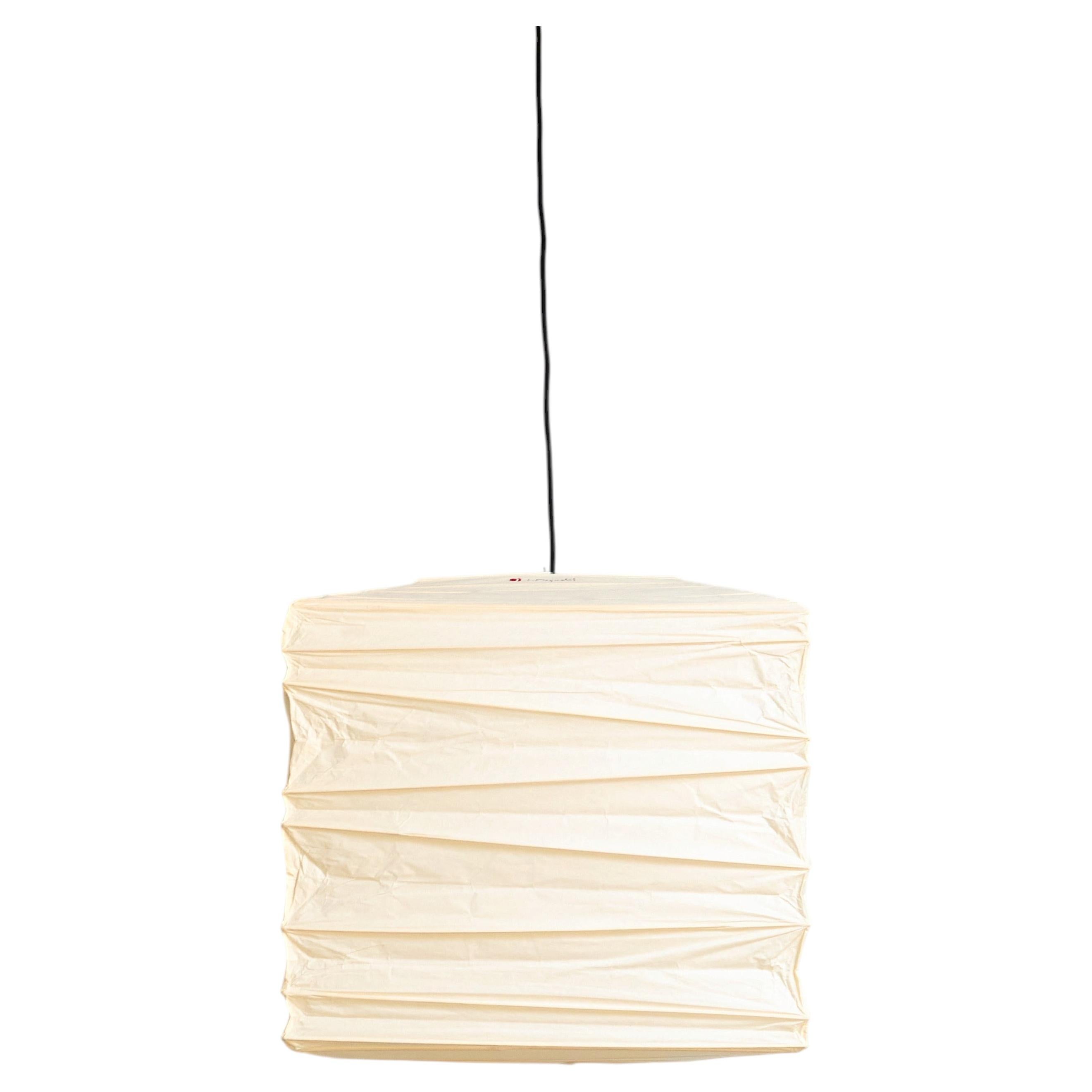 Isamu Noguchi Akari Pendant Ceiling Paper Lamp 45X For Sale