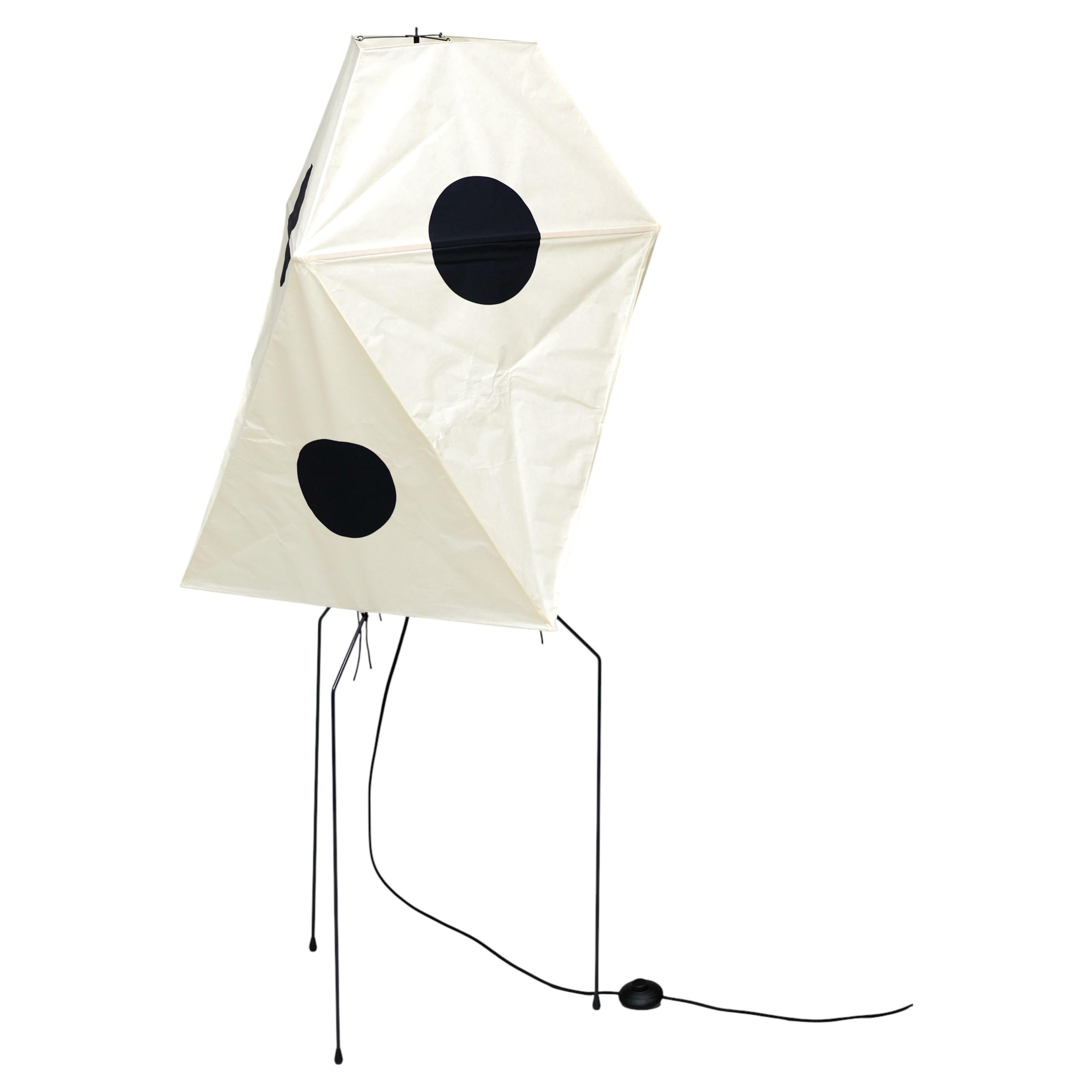 Isamu Noguchi Akari UF-3Q Light Sculpture, Handmade Washi Paper, Japan For Sale