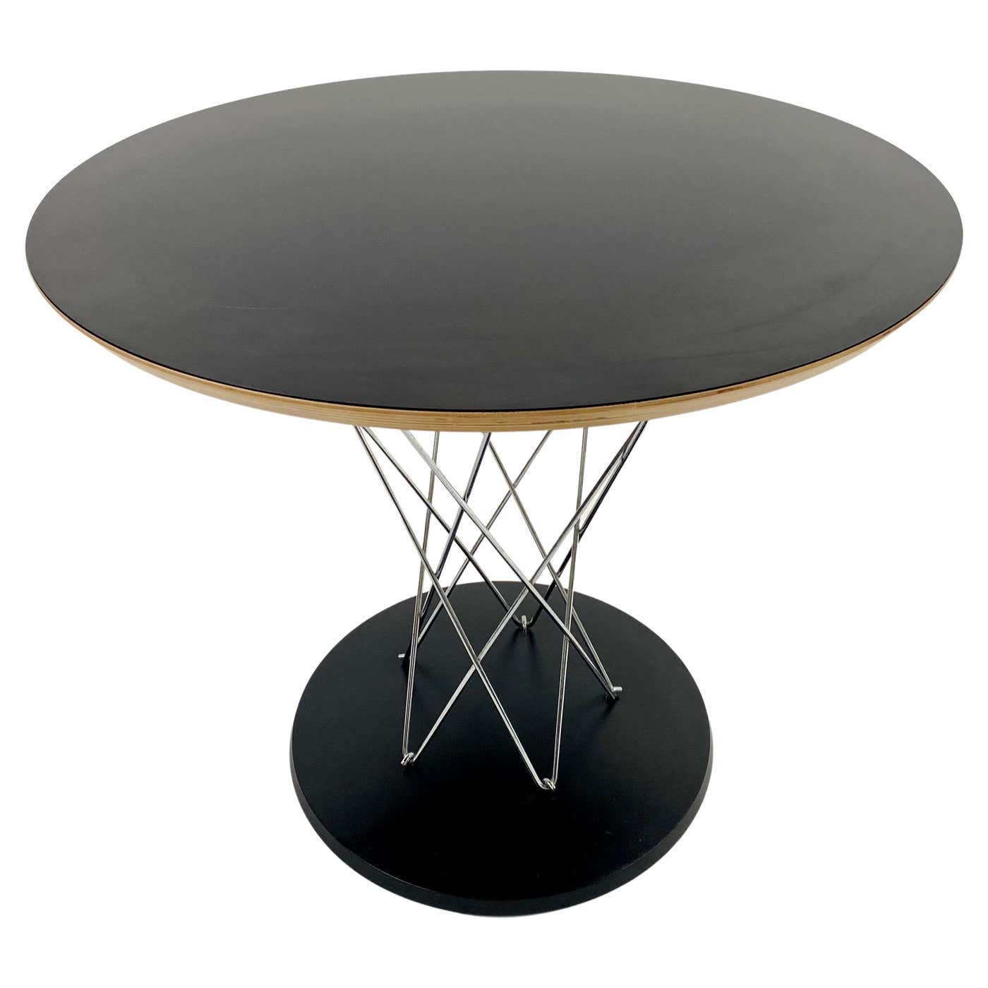 Isamu Noguchi Cyclone End Table for Knoll, MCM Black Laminate and ...