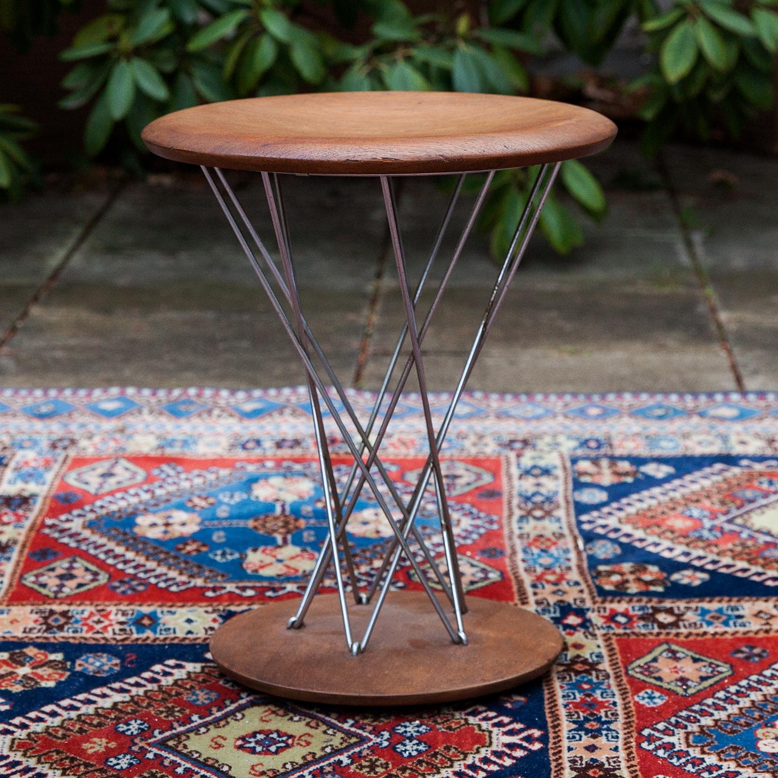 Isamu Noguchi Cyclone Table Rocking Stool Set for Knoll International Expo 1958 5