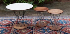 Isamu Noguchi Cyclone Table Rocking Stool Set for Knoll International Expo 1958
