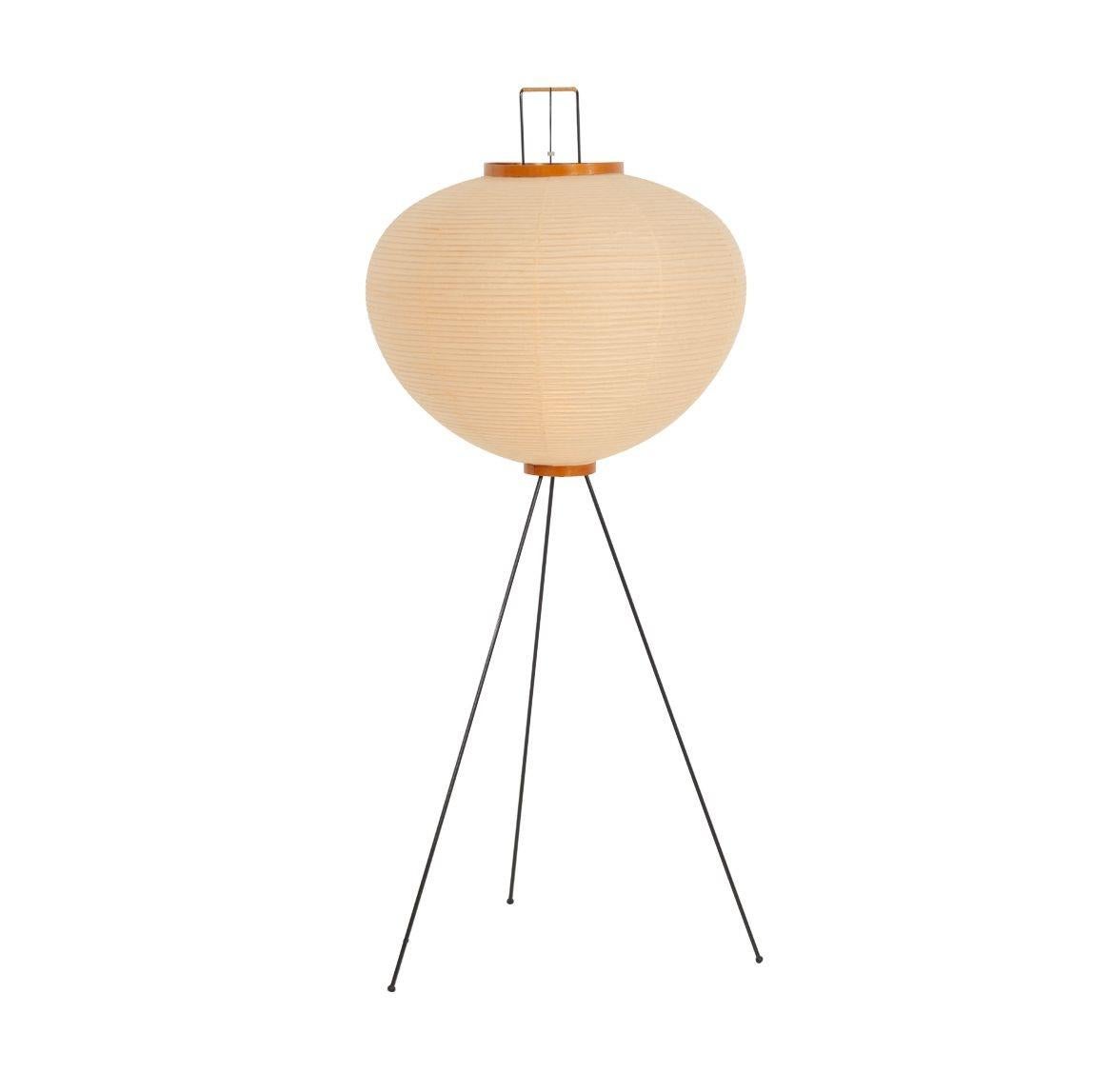 Isamu Noguchi pour la sculpture lumineuse Akari, modèle 10A en vente 8