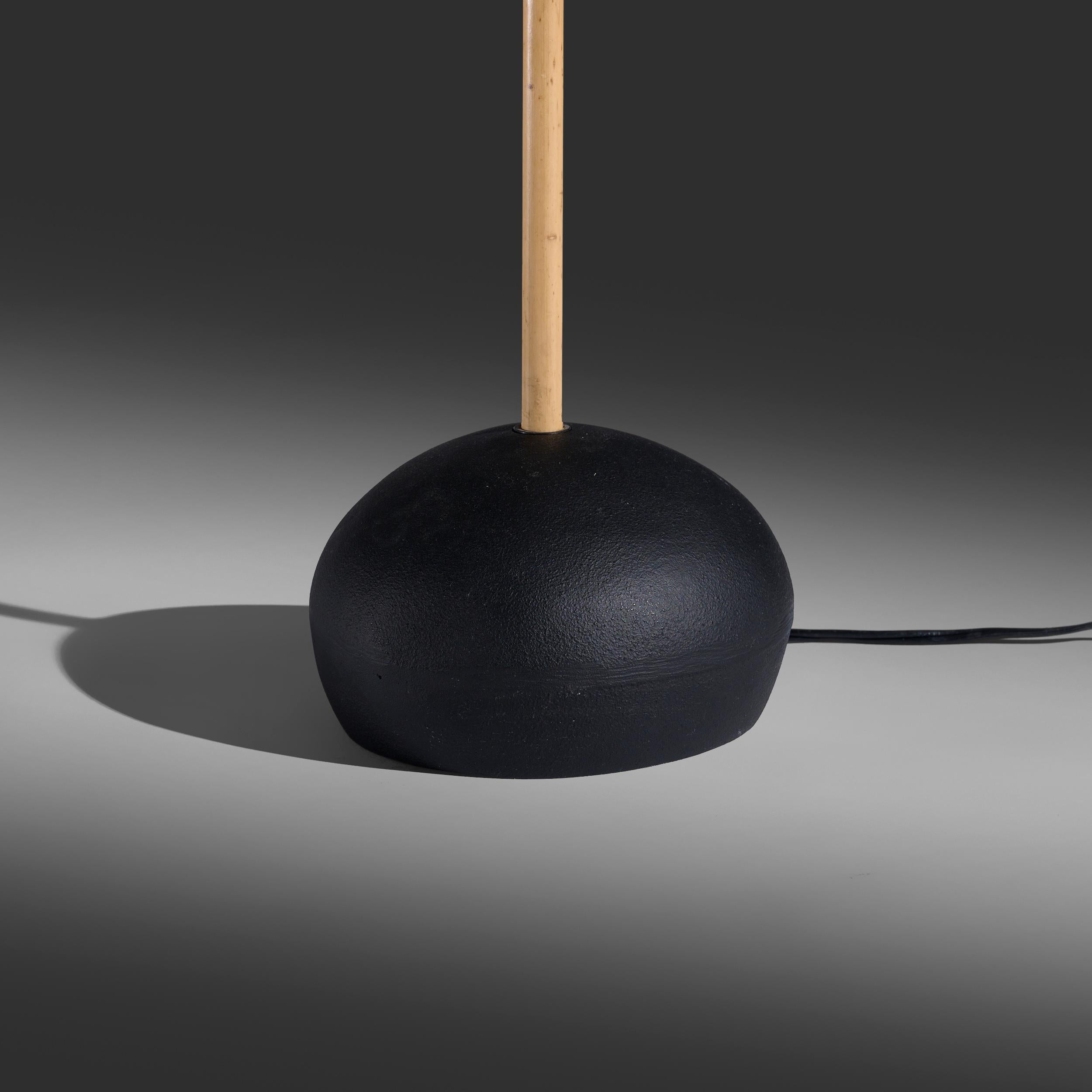 Isamu Noguchi for Akari / Ozeki lamp; Co. Horn floor lamp, model BB3-33S Japan Acero en venta