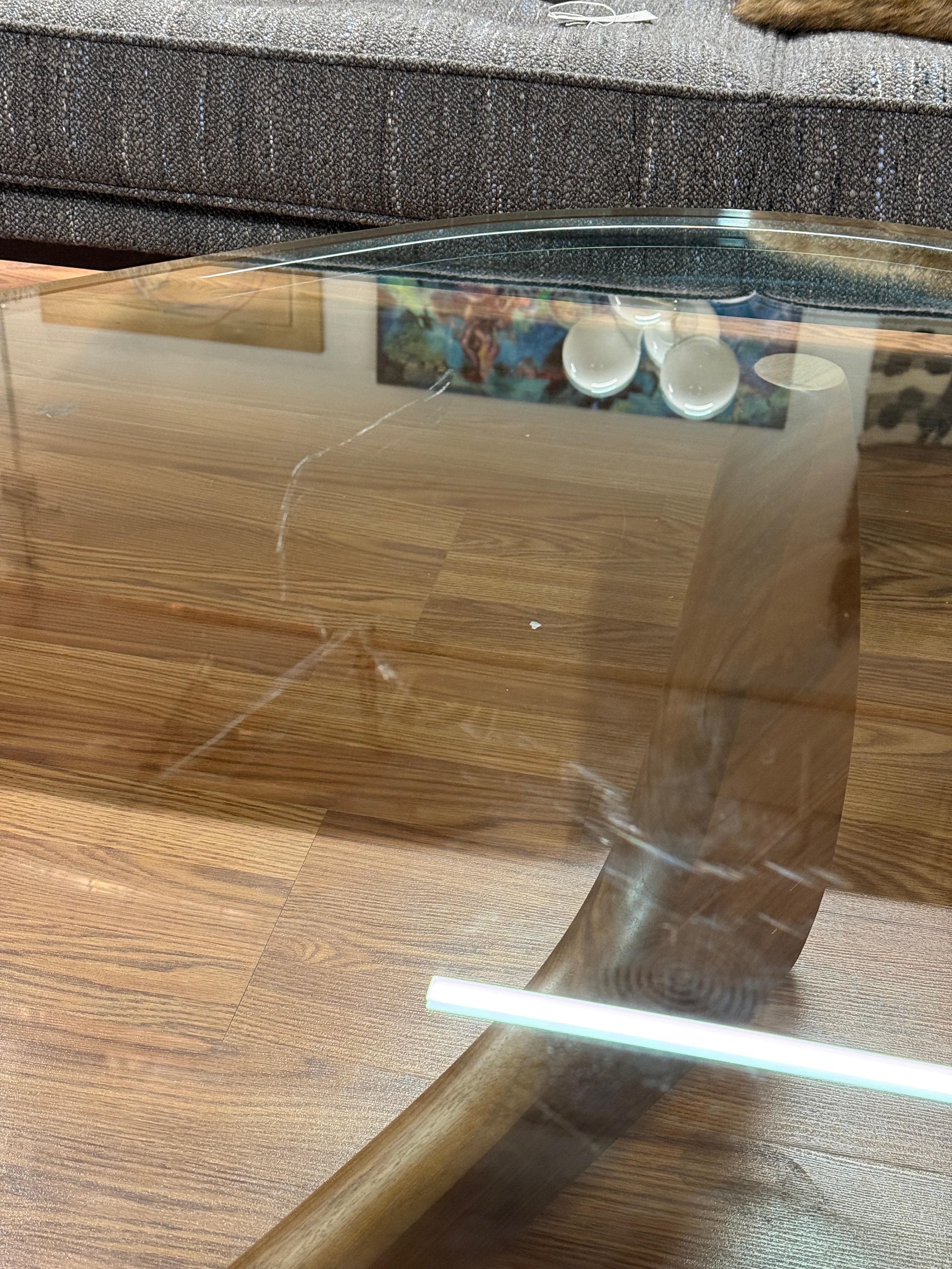 Isamu Noguchi for Herman Miller Coffee Table in Walnut, Signed 5