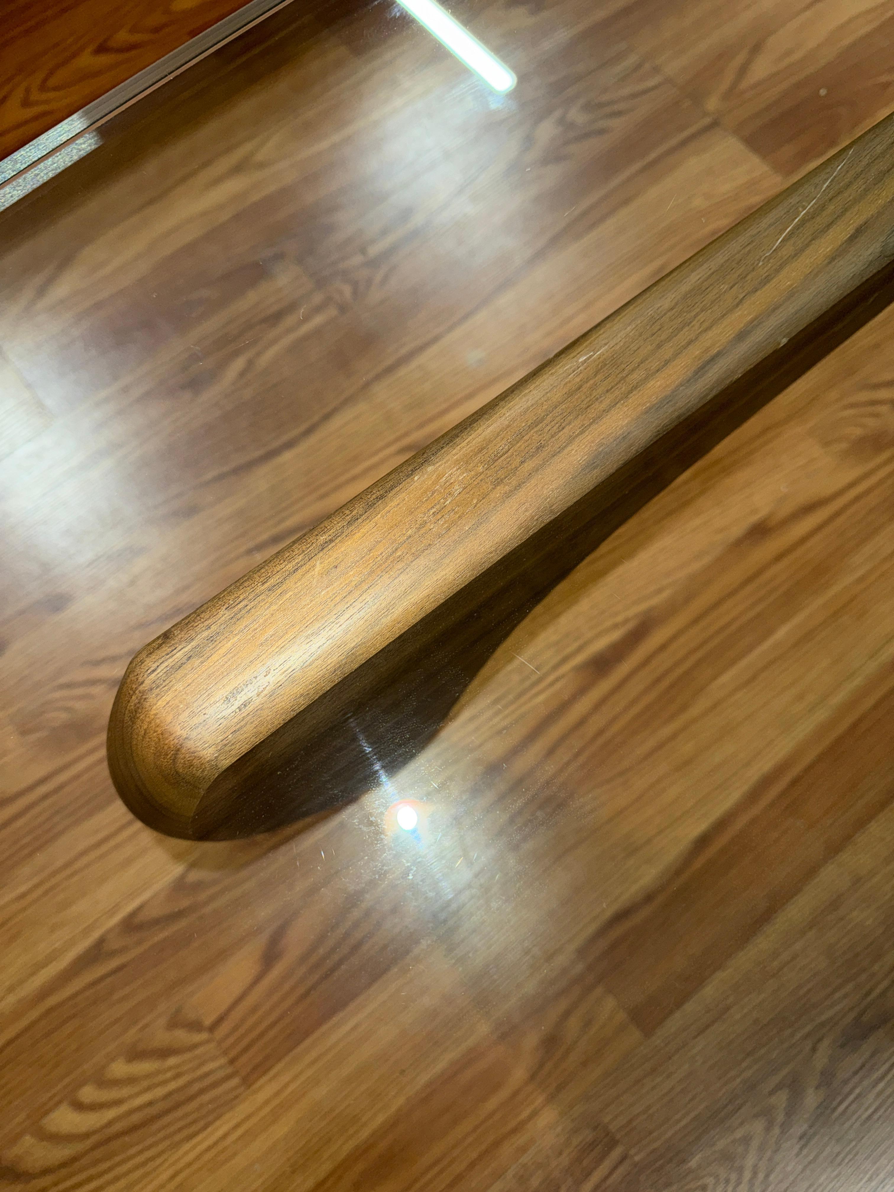 Isamu Noguchi for Herman Miller Coffee Table in Walnut, Signed 8