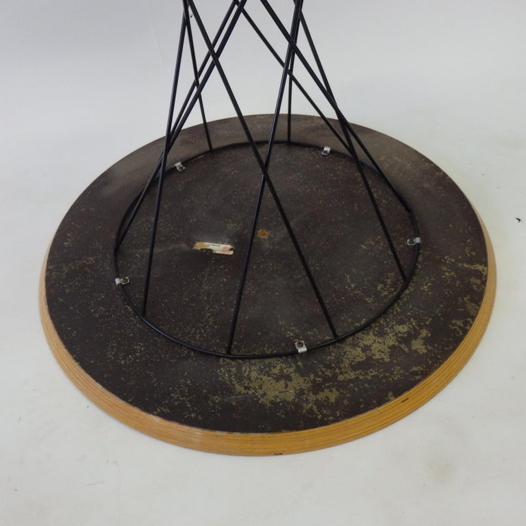 Isamu Noguchi for Knoll Black Top Cyclone Side Table at 1stDibs ...