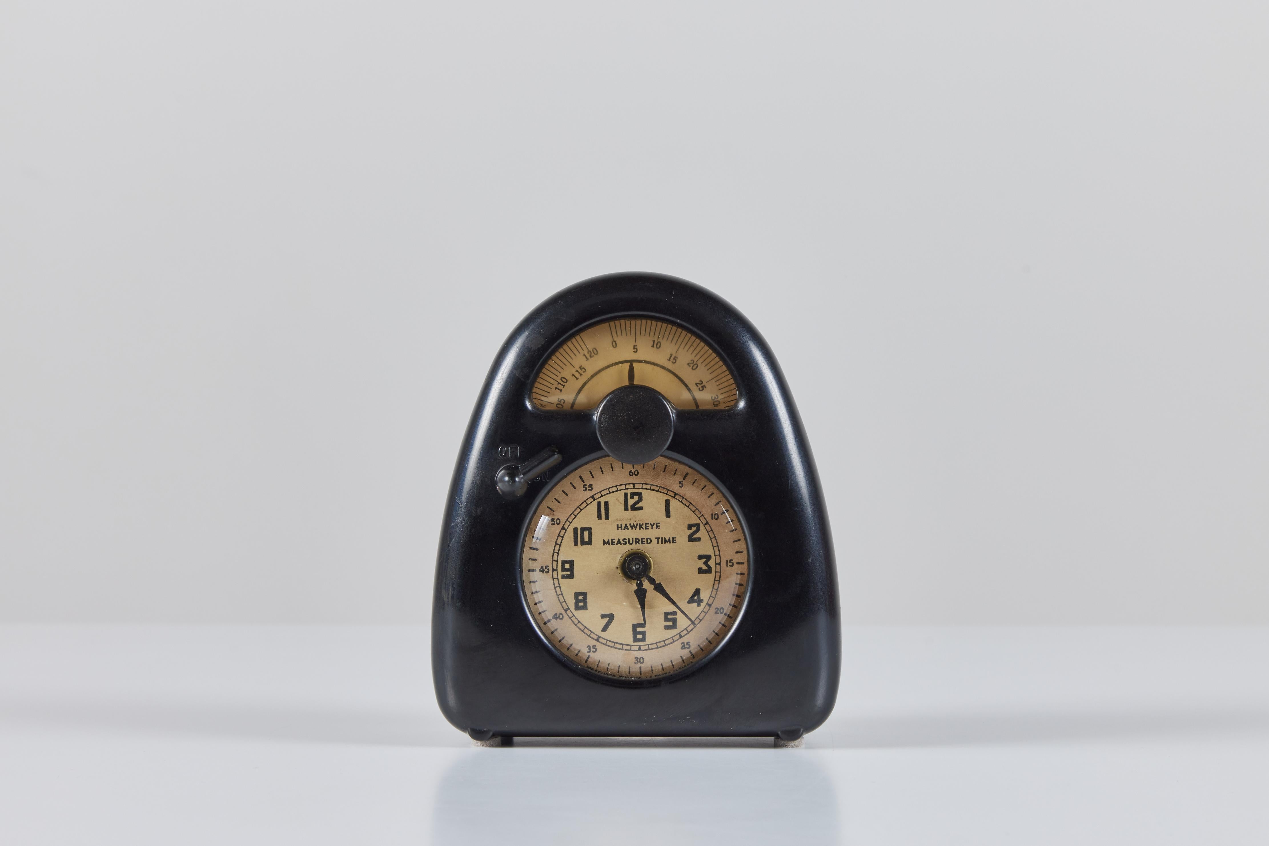 American Isamu Noguchi Hawkeye Clock & Kitchen Timer