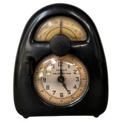 Isamu Noguchi Hawkeye "Measured Time" Clock and Kitchen Timer